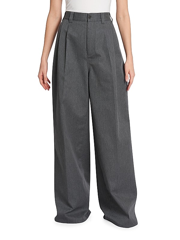 Shop Maison Margiela Pleated Wide-Leg Trousers | Saks Fifth Shop Maison Margiela Pleated Wide-Leg Trousers | Saks Fifth