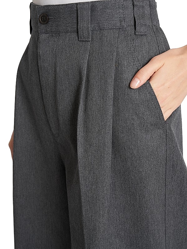 Shop Maison Margiela Pleated Wide-Leg Trousers | Saks Fifth Shop Maison Margiela Pleated Wide-Leg Trousers | Saks Fifth