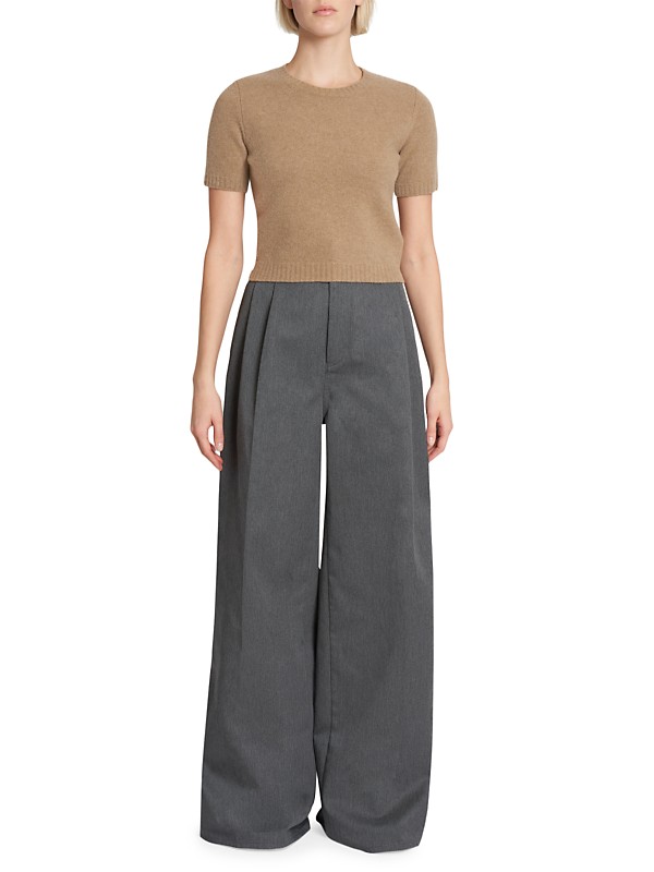 Shop Maison Margiela Pleated Wide-Leg Trousers | Saks Fifth Shop Maison Margiela Pleated Wide-Leg Trousers | Saks Fifth