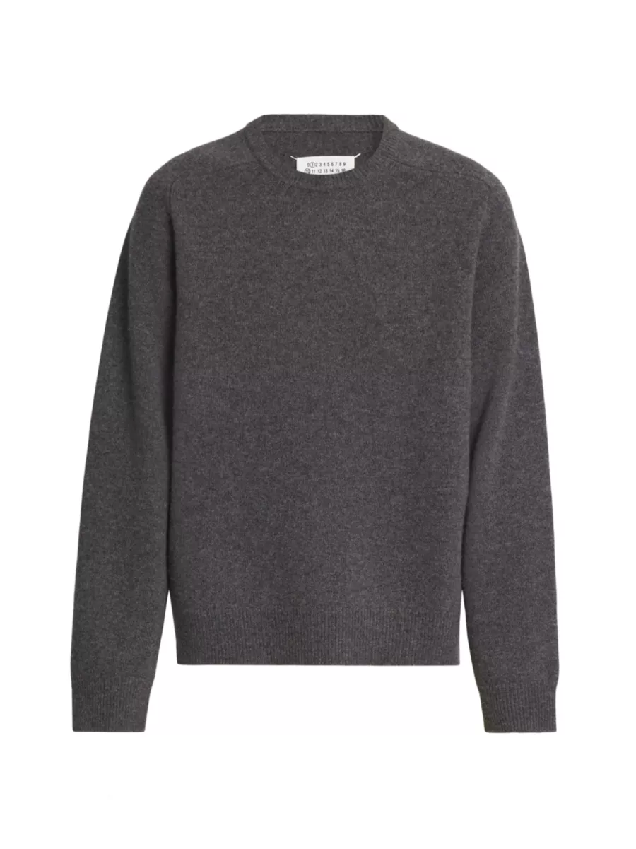 Shop Maison Margiela Wool Crewneck Sweater | Saks Fifth Avenue