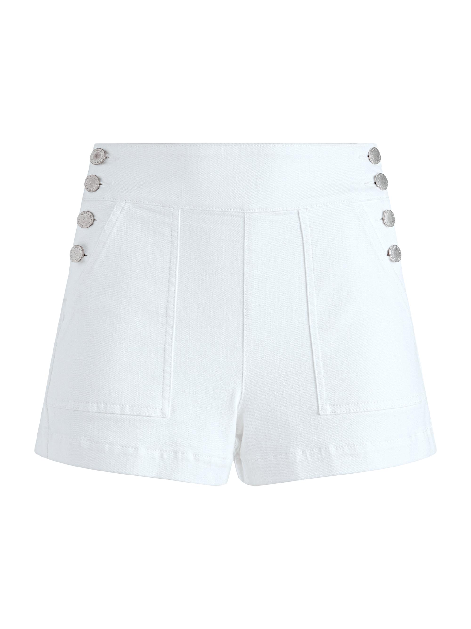 Alice + Olivia Donald Jean Shorts | Saks Fifth Avenue
