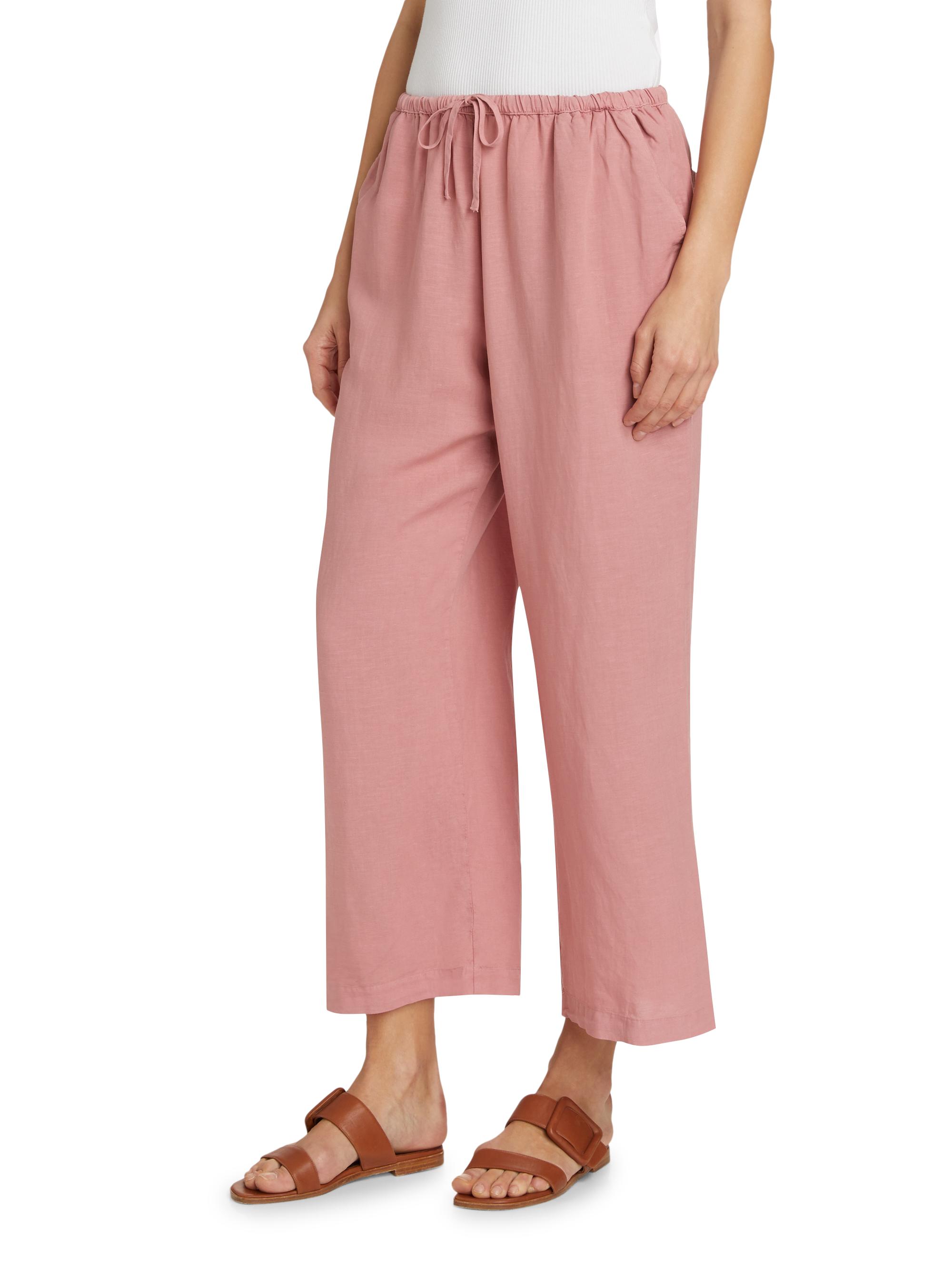 Splendid Linen-Blend Drawstring Pants | Saks Fifth Avenue
