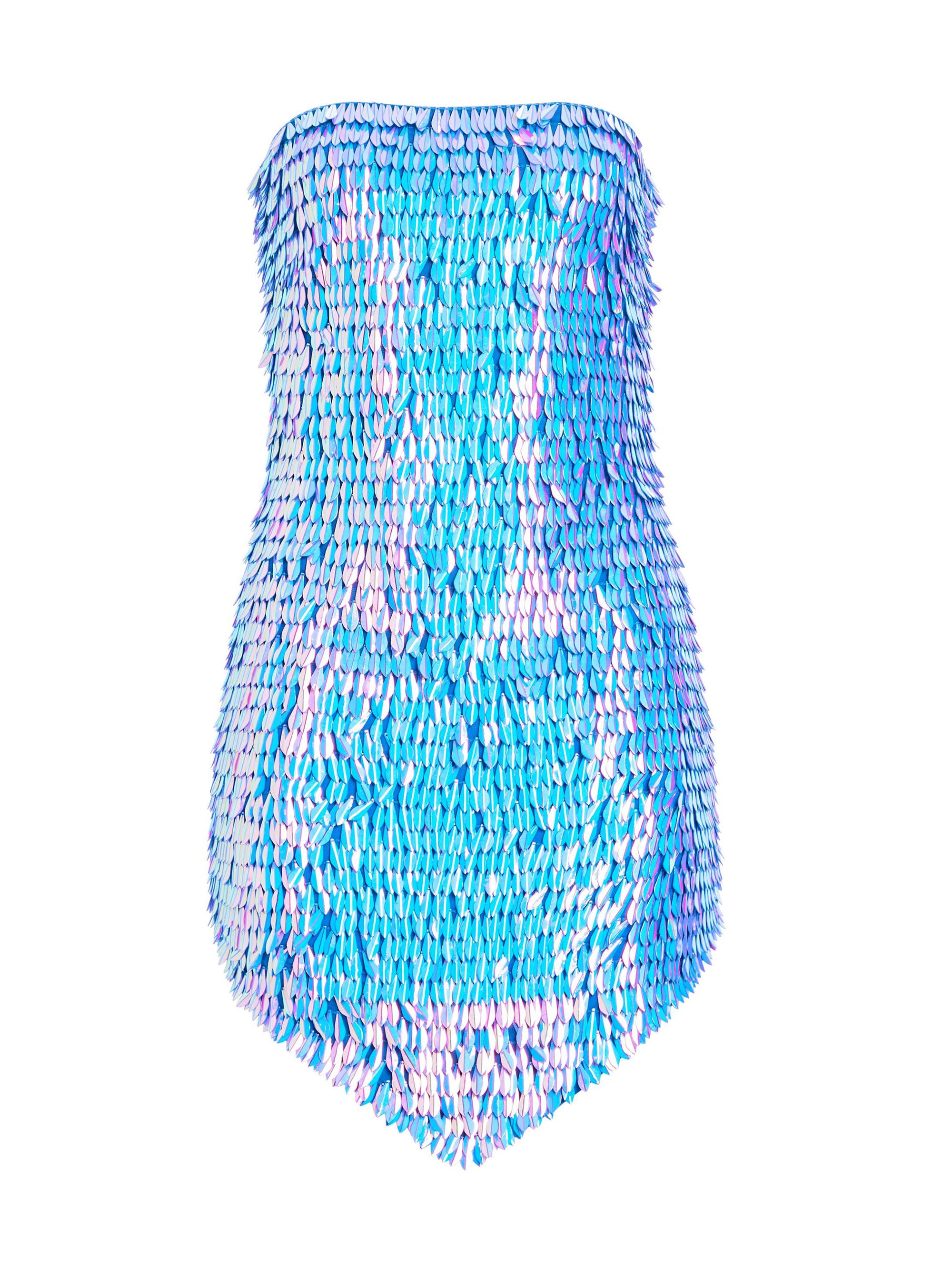 Retrofête Women's Valley Dress - Iridescent Blue