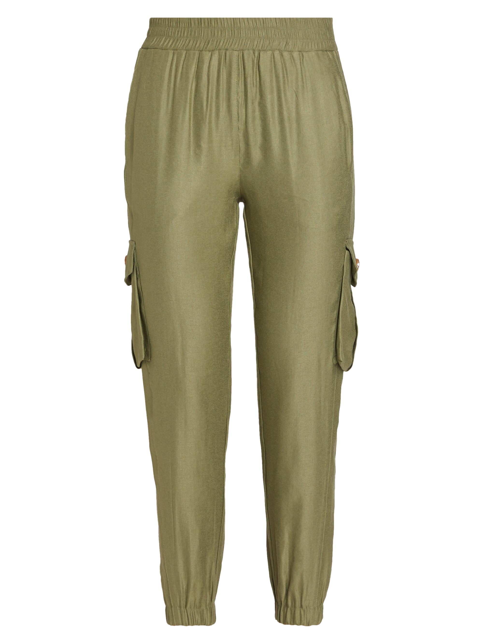 Generation Love Women's Barbara Linen Joggers - Sage
