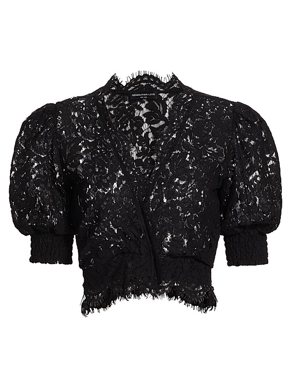 Shop Generation Love Lizzie Lace Top | Saks Fifth Avenue Shop Generation Love Lizzie Lace Top | Saks Fifth Avenue