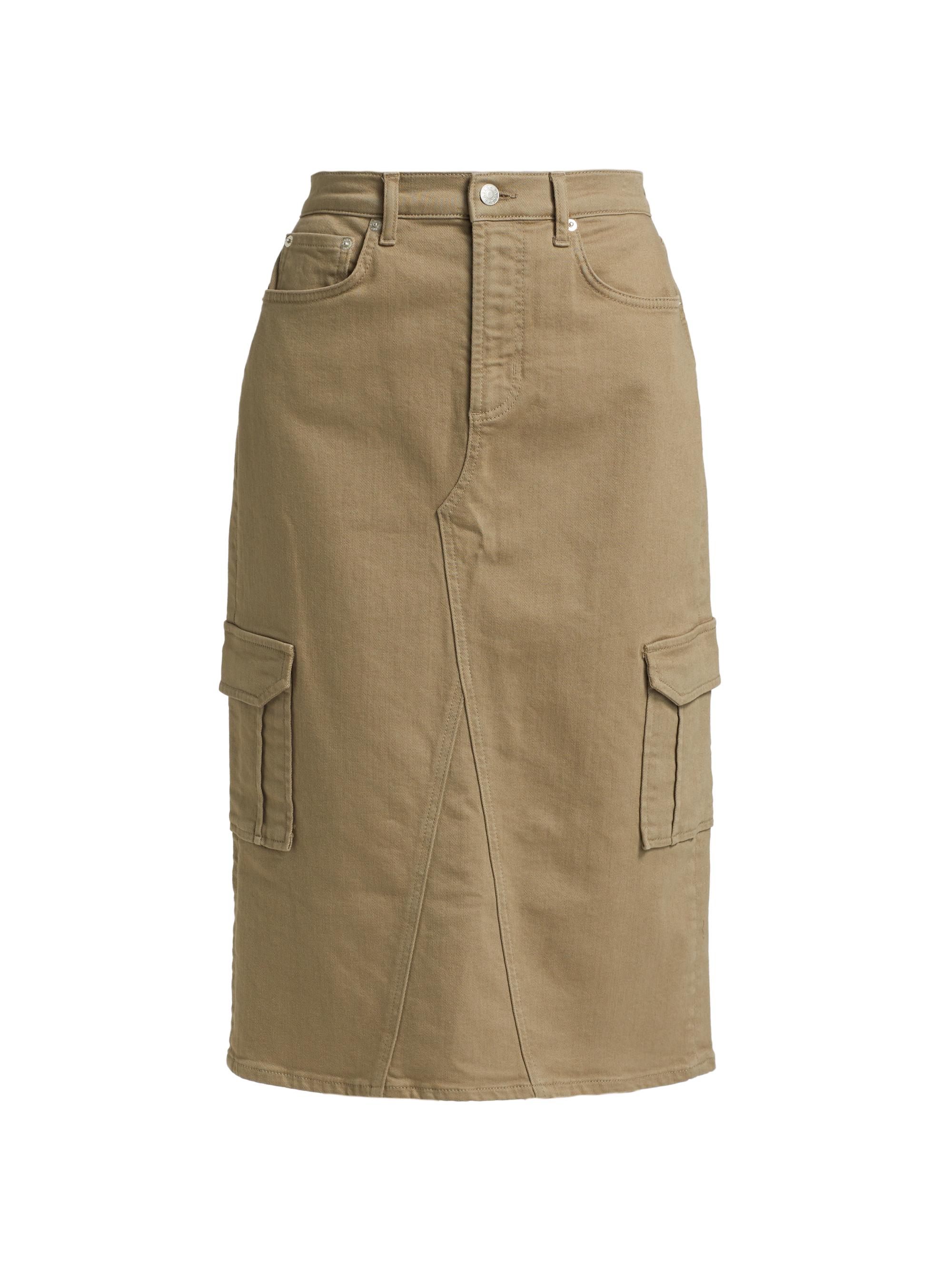 Rails Women's Highland Cargo Midi-Skirt - Washed Olive