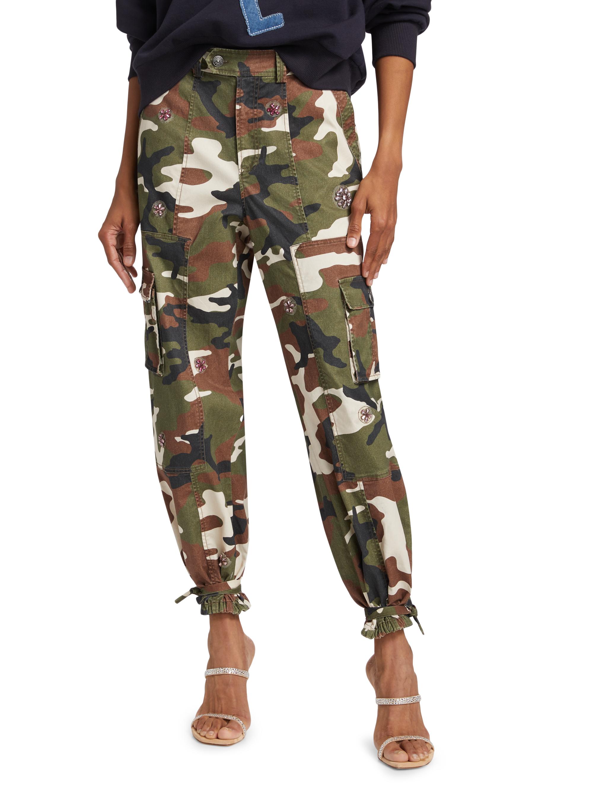 Cinq à Sept Love Camo Zola Pants | Saks Fifth Avenue
