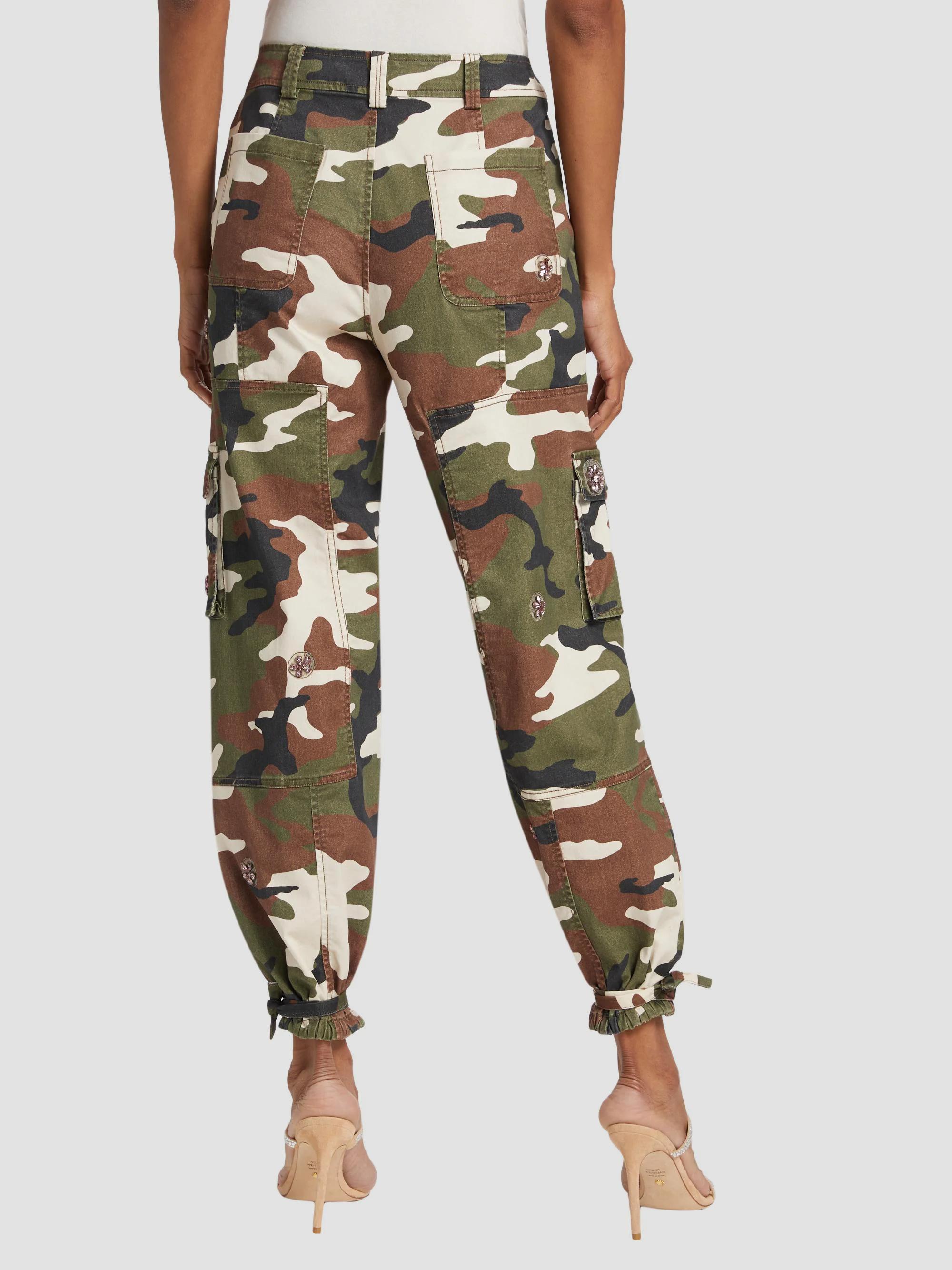 Cinq à Sept Love Camo Zola Pants | Saks Fifth Avenue