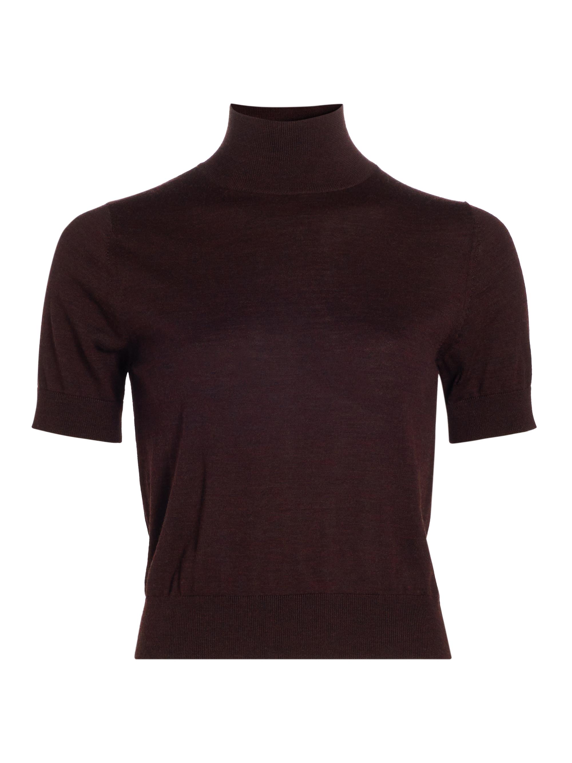 Nili Lotan Women's Sirani Wool Sweater - Burgundy