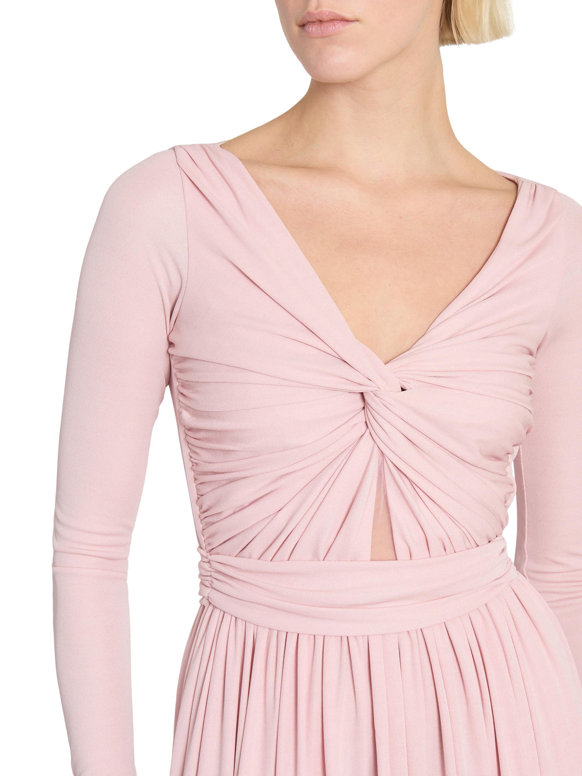strapless open back dress Shop the Stunning Sophie Hot Pink Mini Dress main image 1