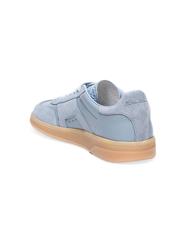 Shop Santoni Leather Lace-Up Sneakers | Saks Fifth Avenue Shop Santoni Leather Lace-Up Sneakers | Saks Fifth Avenue