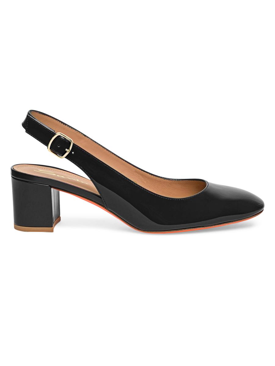 シューズ・サンダルその他 SANTONI Woman Pumps Black WDID70945HI2NSZA N01 Santoni - Fight Black Suede Pump, 50mm | Mitchell Stores