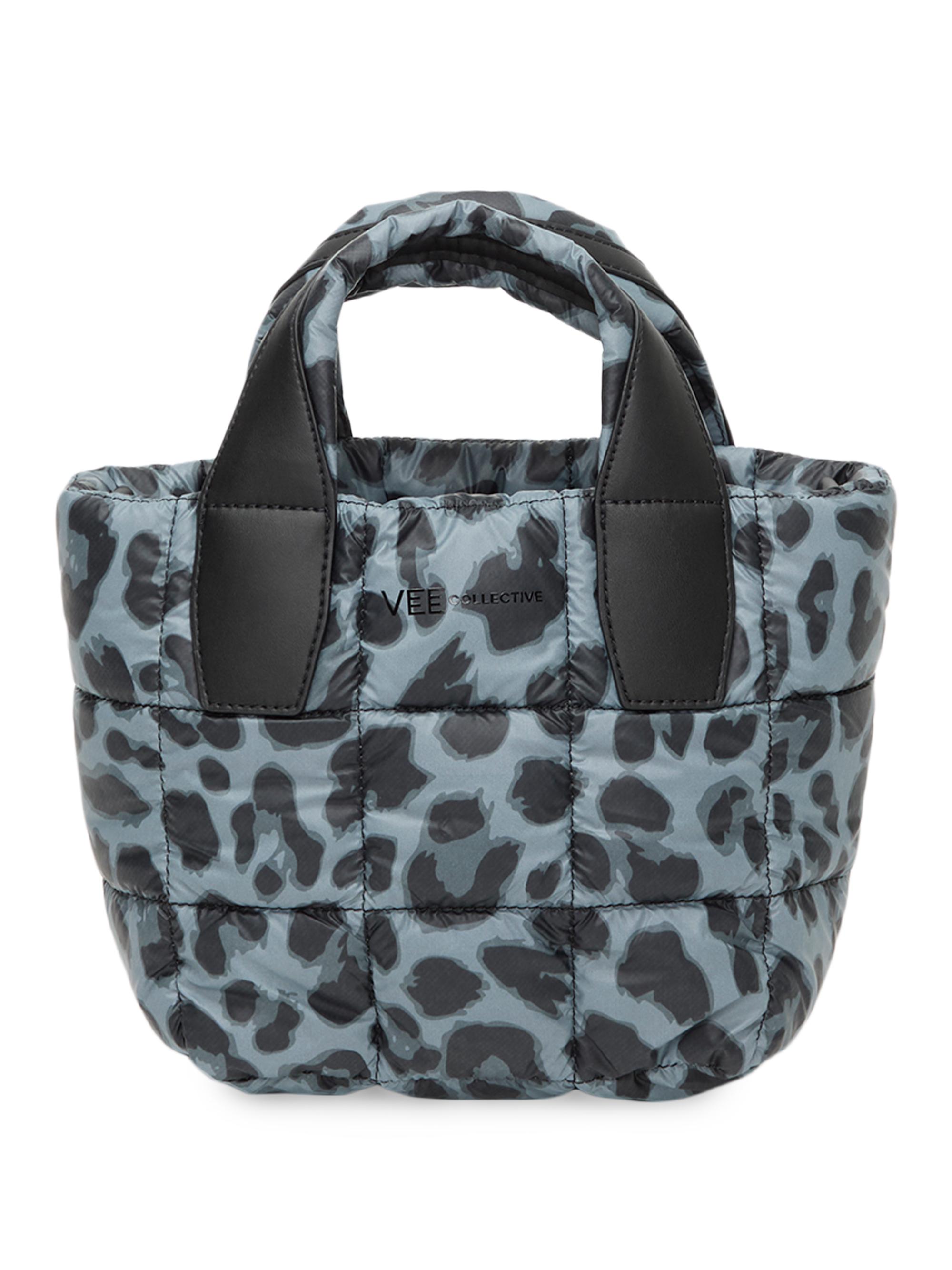 Vee Collective Women's Porter Mini Leopard Tote Bag - Leopard
