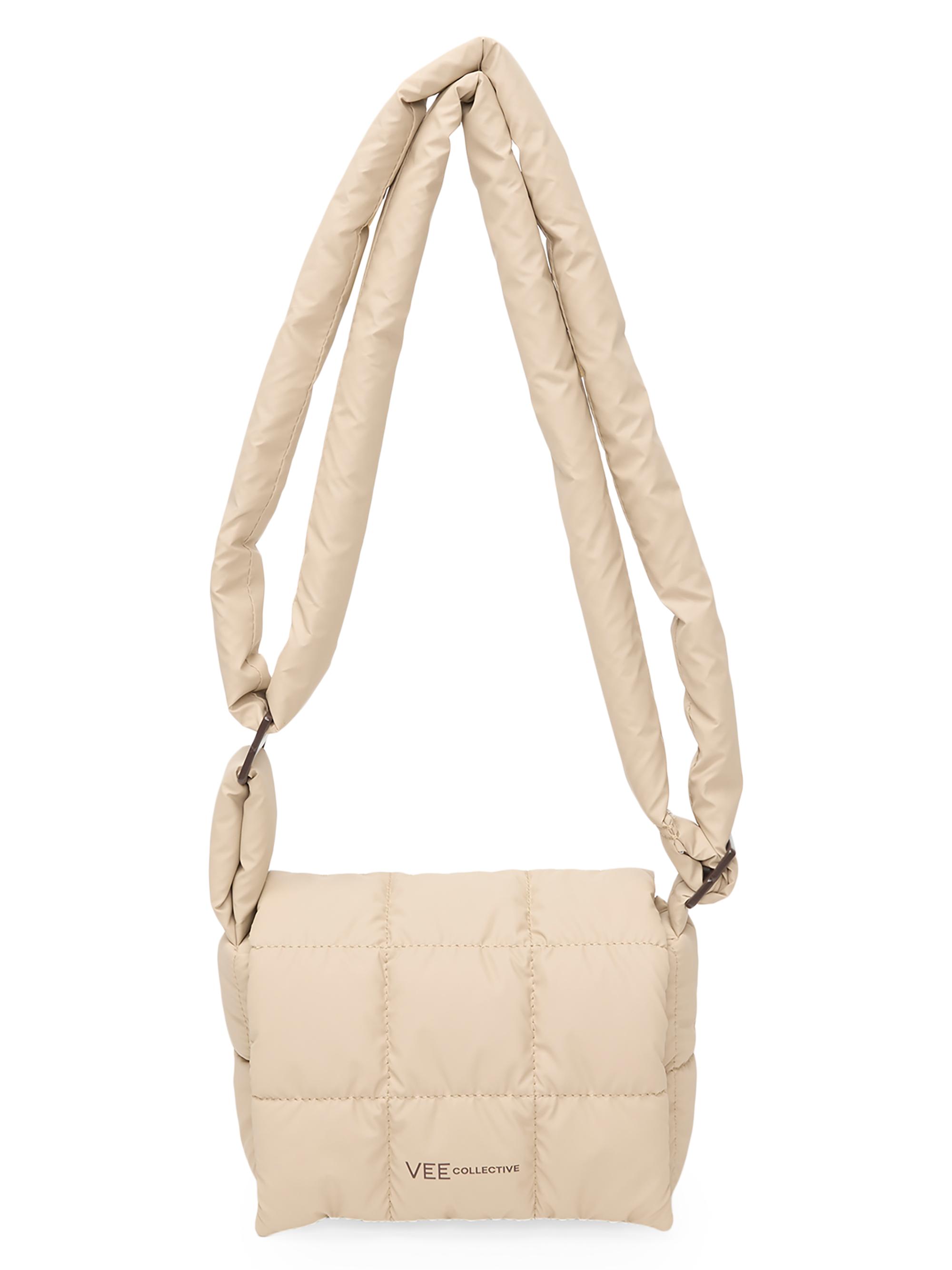 Vee Collective Women's Porter Mini Nylon Messenger Bag - Sand