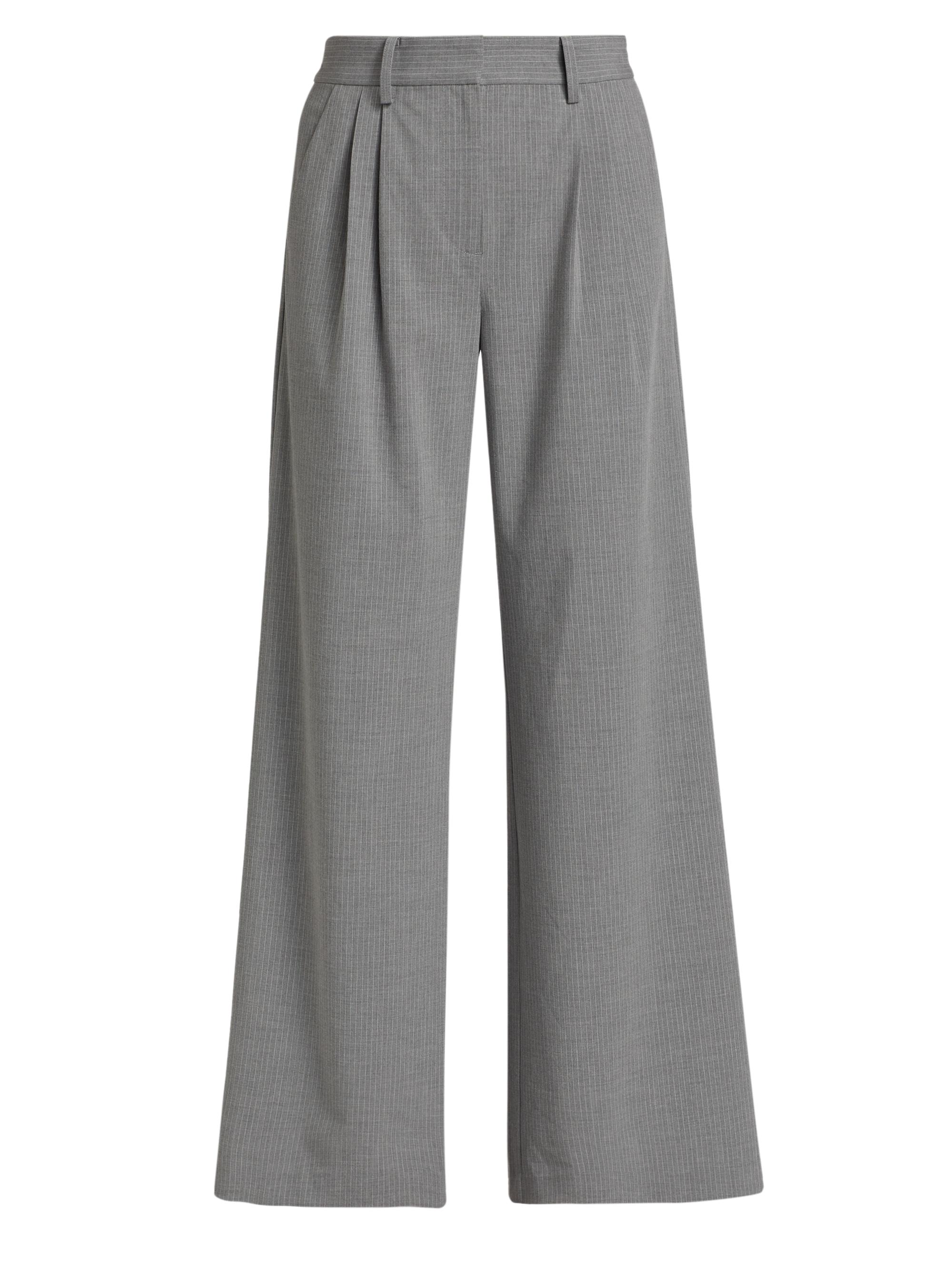 Significant Other Women's Leighton Pinstriped Pants - Charcoal Pinstripe