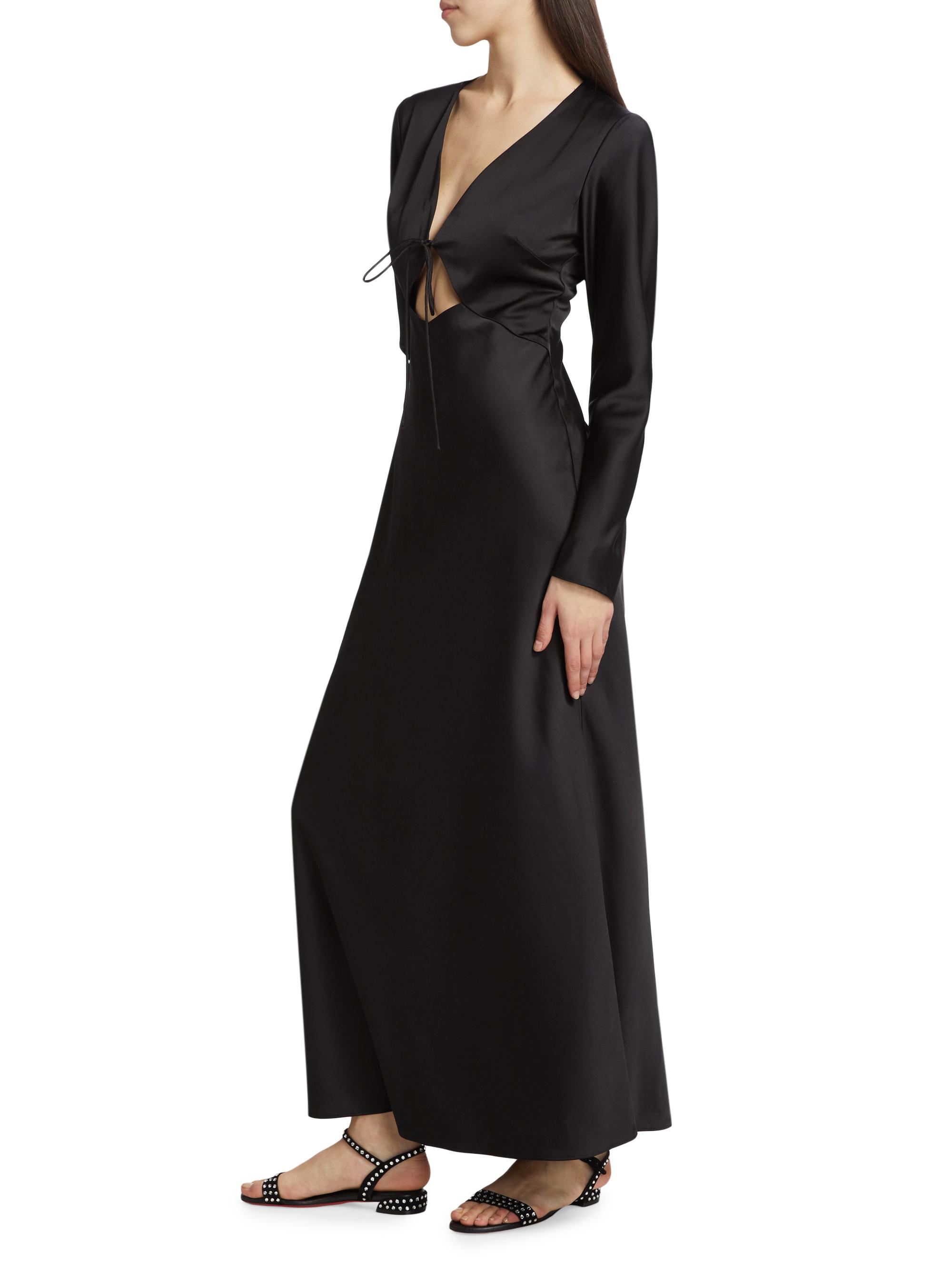 Significant Other Danika Satin Keyhole Maxi-Dress | Saks Fifth Avenue