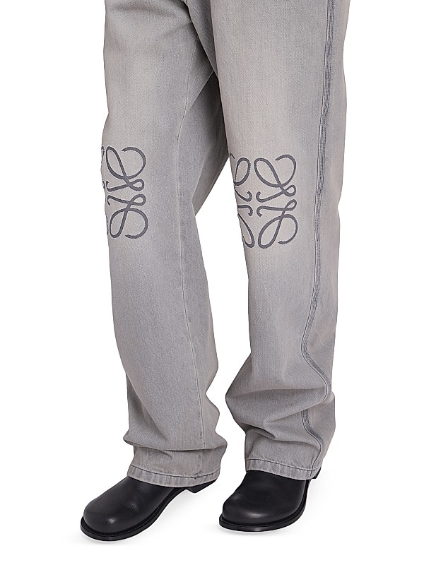 Shop LOEWE Anagram Logo Baggy Jeans | Saks Fifth Avenue Shop LOEWE Anagram Logo Baggy Jeans | Saks Fifth Avenue
