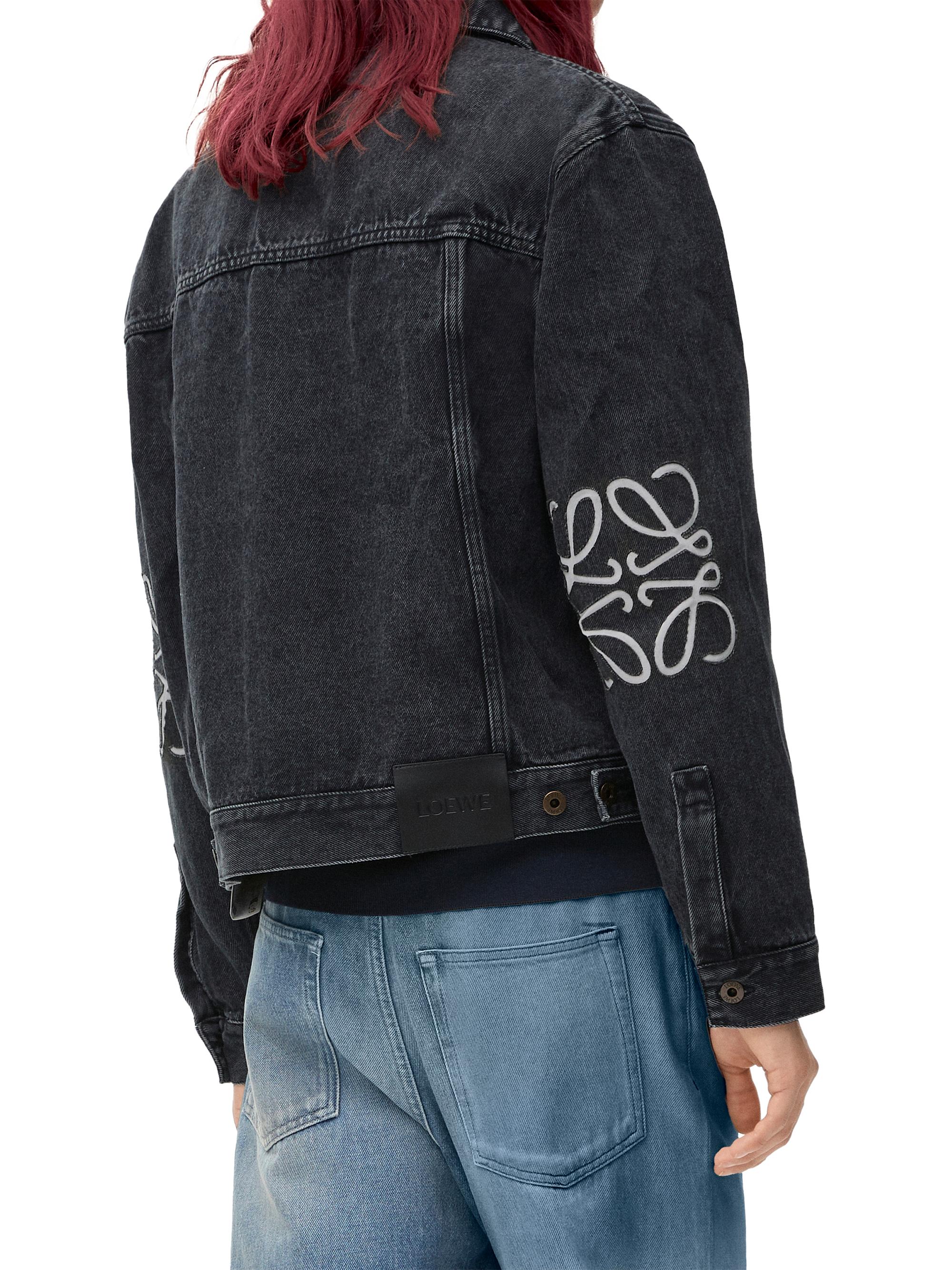 LOEWE Anagram Logo Denim Jacket | Saks Fifth Avenue