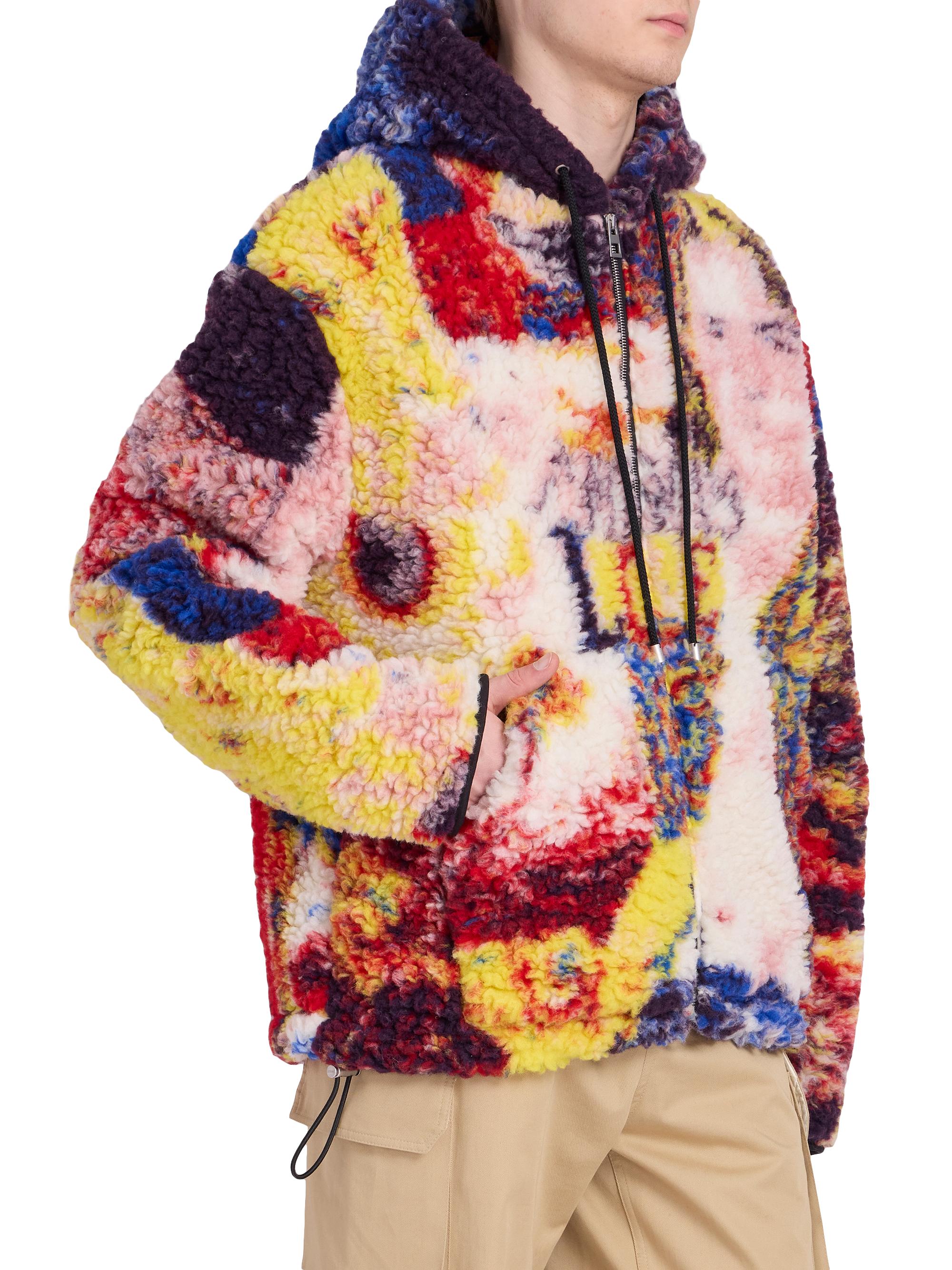 LOEWE Logo Wool-Blend Hooded Jacket | Saks Fifth Avenue