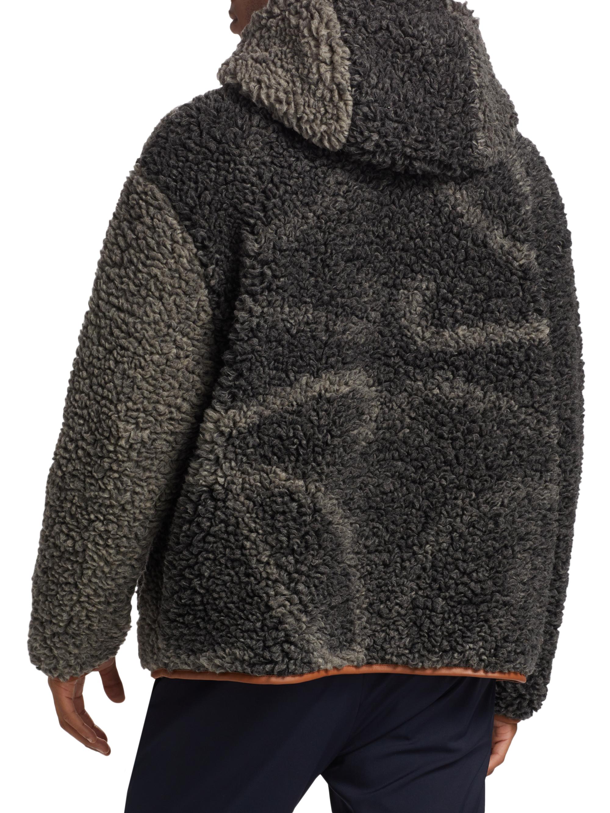 ジャケット・アウター LOEWE Pansy Fleece Hooded Blouson LOEWE Pansy Fleece Hooded Blouson - メルカリ