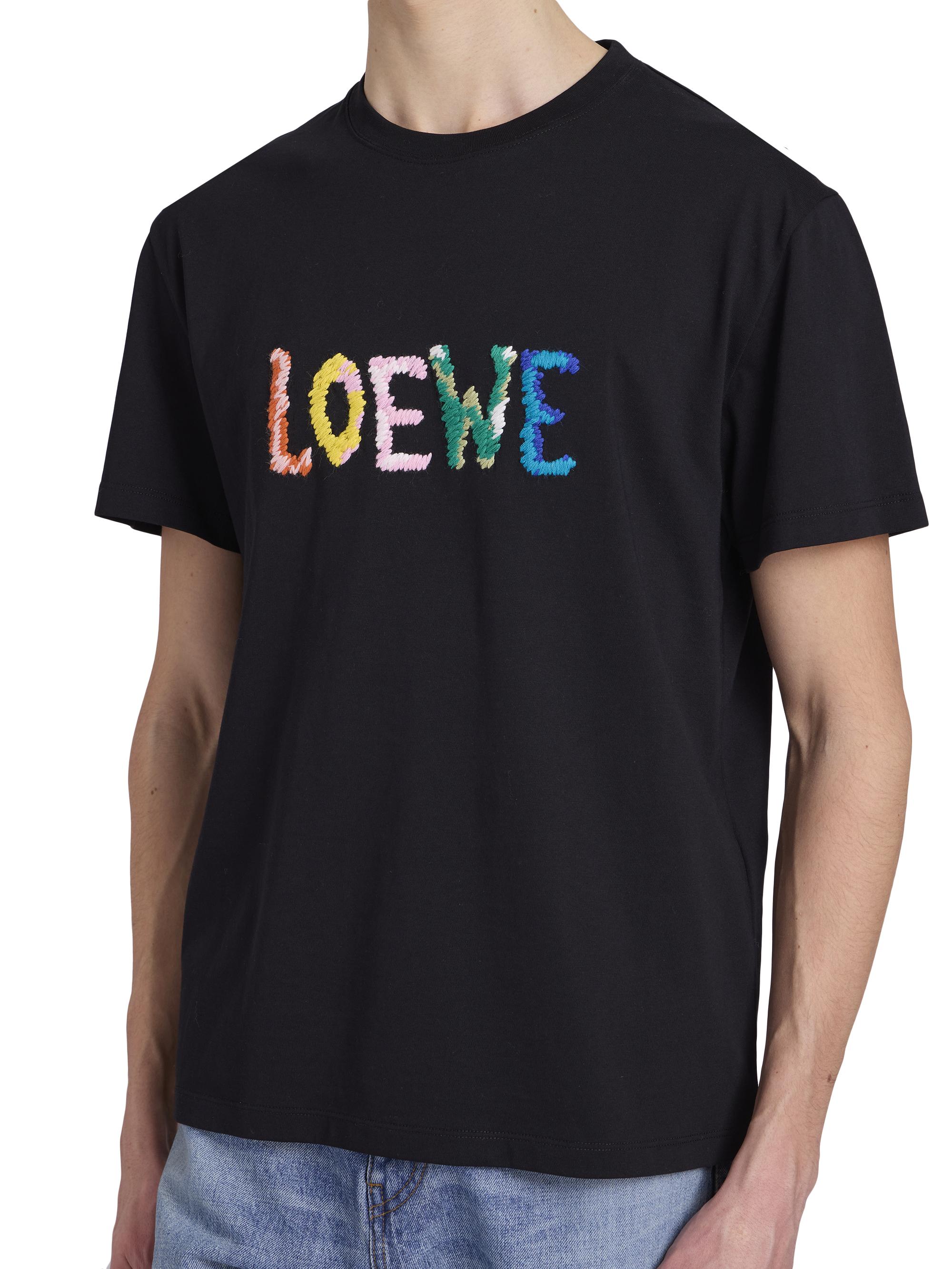 LOEWE カラフルロゴ Tシャツ 2023年最新のブランド新品 LOEWE スーパーコピー Tシャツ