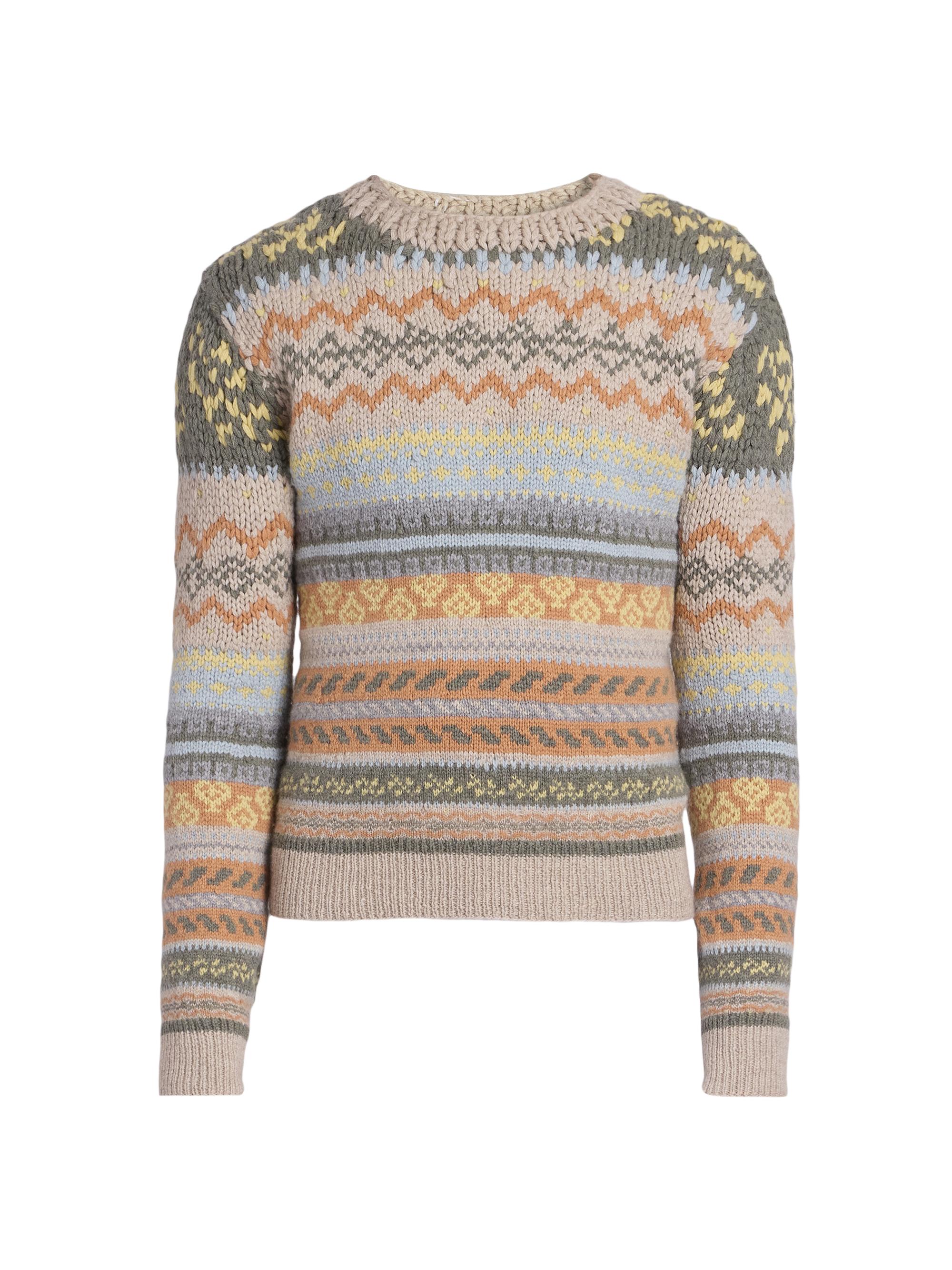 Marni Fuzzy Wuzzy Brushed Stripe Sweater | Saks Fifth Avenue