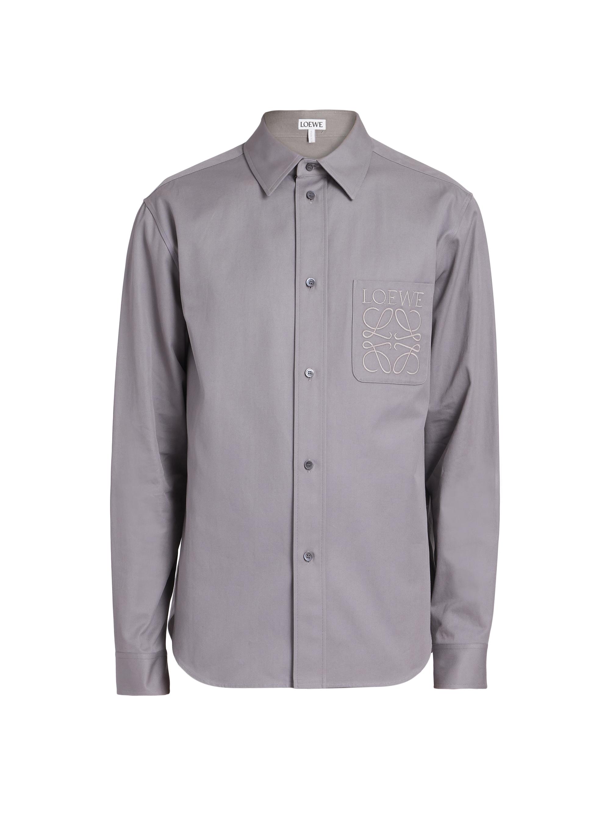 LOEWE 22AW L BUTTON OVERSHIRT ウールシャツ LOEWE 22AW L BUTTON OVERSHIRT ウールシャツ LOEWE 22AW L BUTTON
