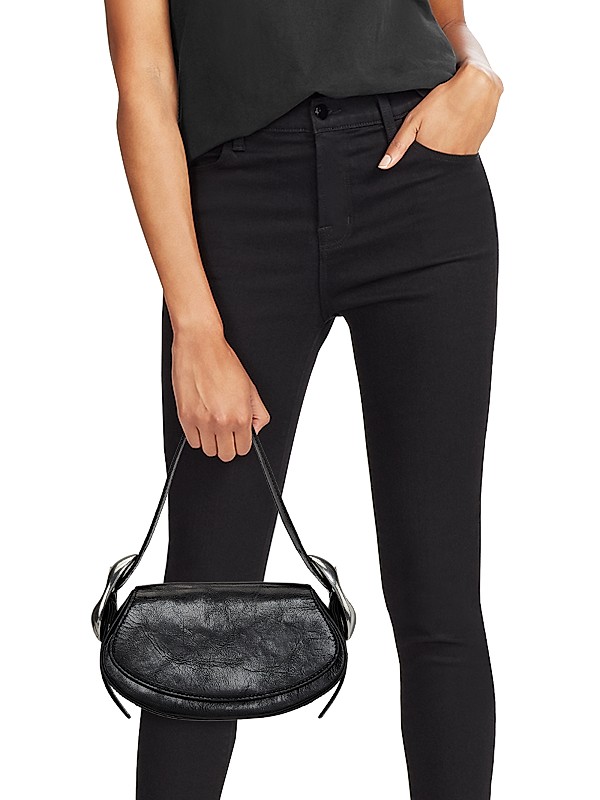 Shop Alexander Wang Small Orb Crackle Patent Leather Shop Alexander Wang Small Orb Crackle Patent Leather