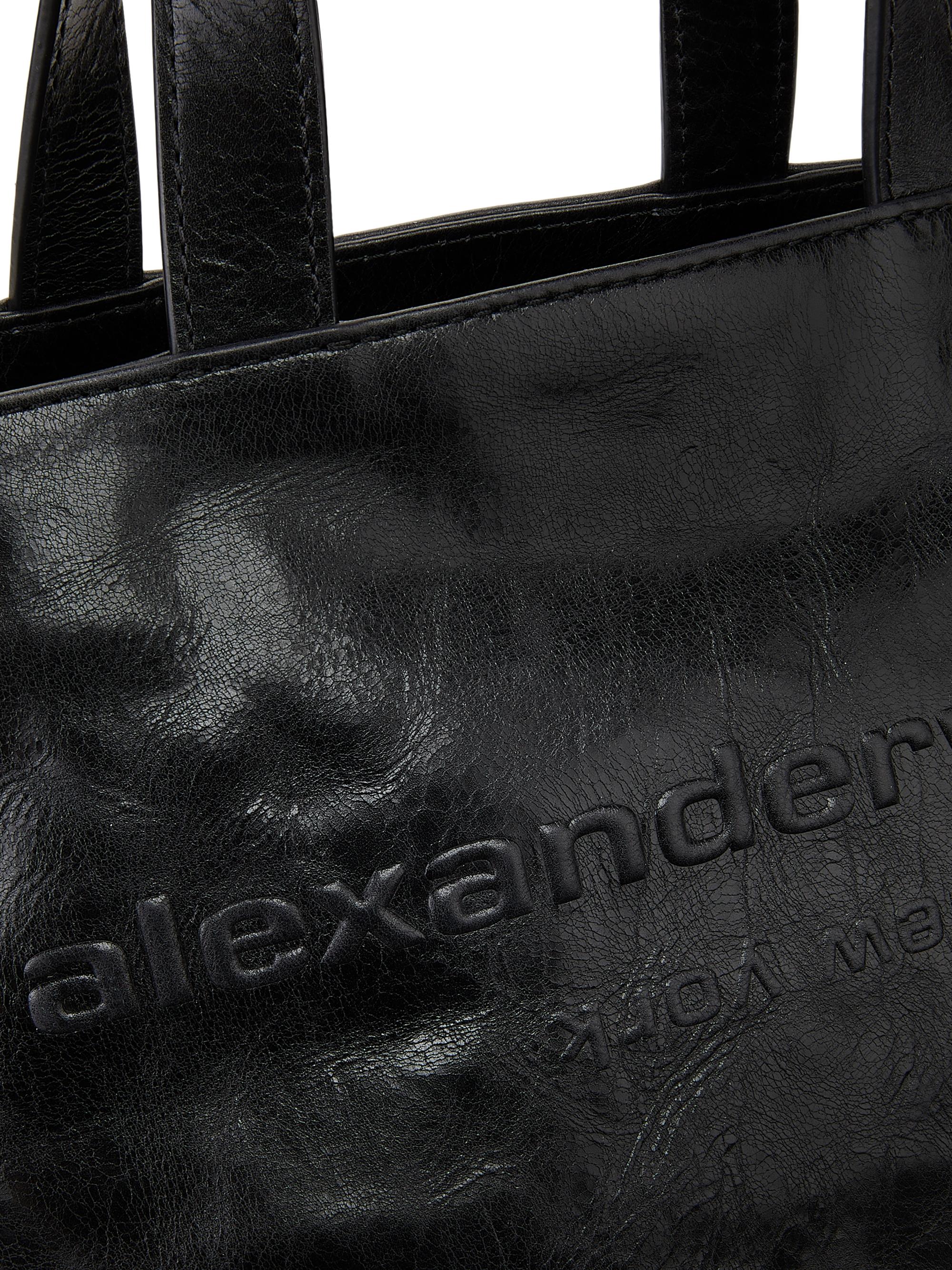 Alexander Wang Mini Crackle Patent Leather Top Handle Bag | Saks
