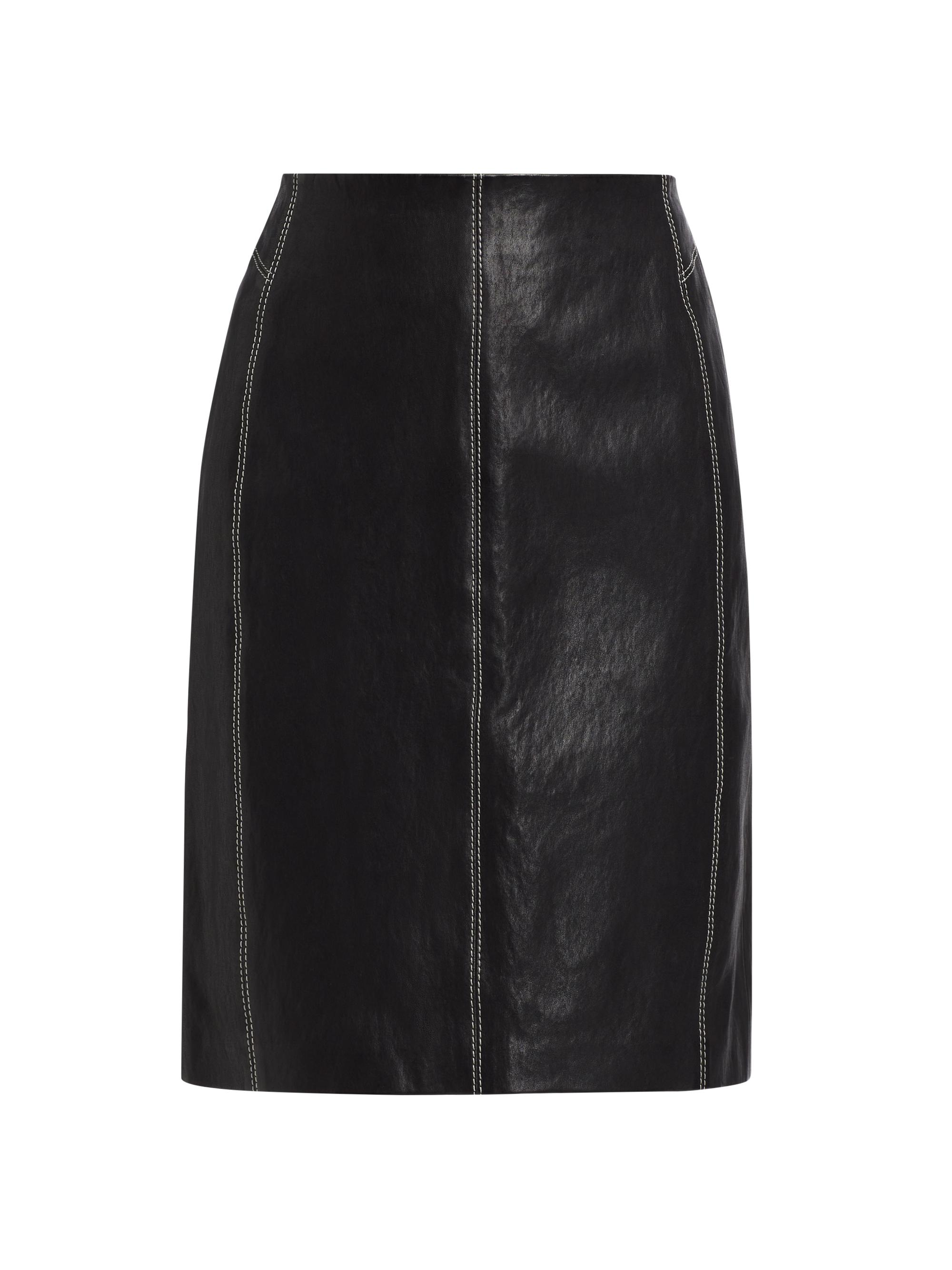 美品 ROKU LEATHER SKIRT 美品 ROKU LEATHER SKIRT