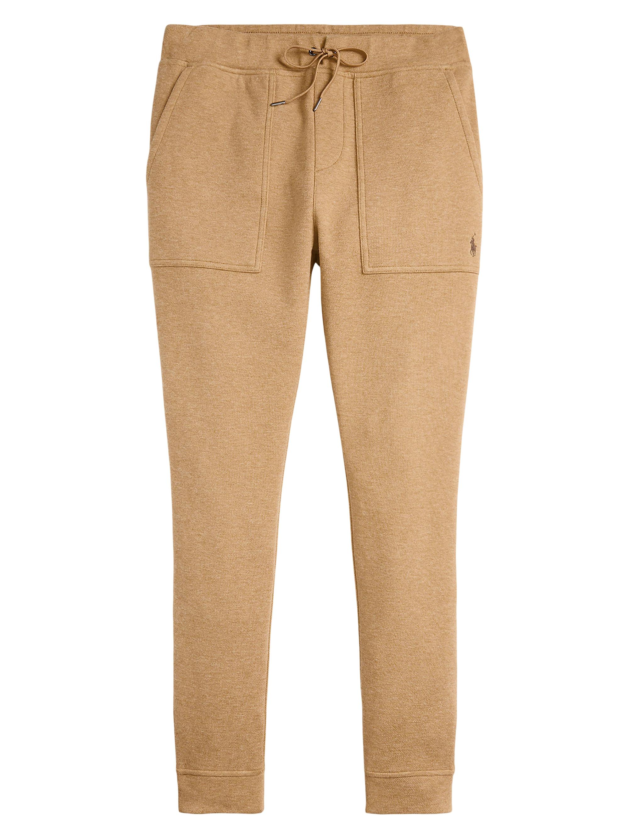 Polo Ralph Lauren Men's Double-Knit Drawstring Sweatpants - Classic Camel Heather