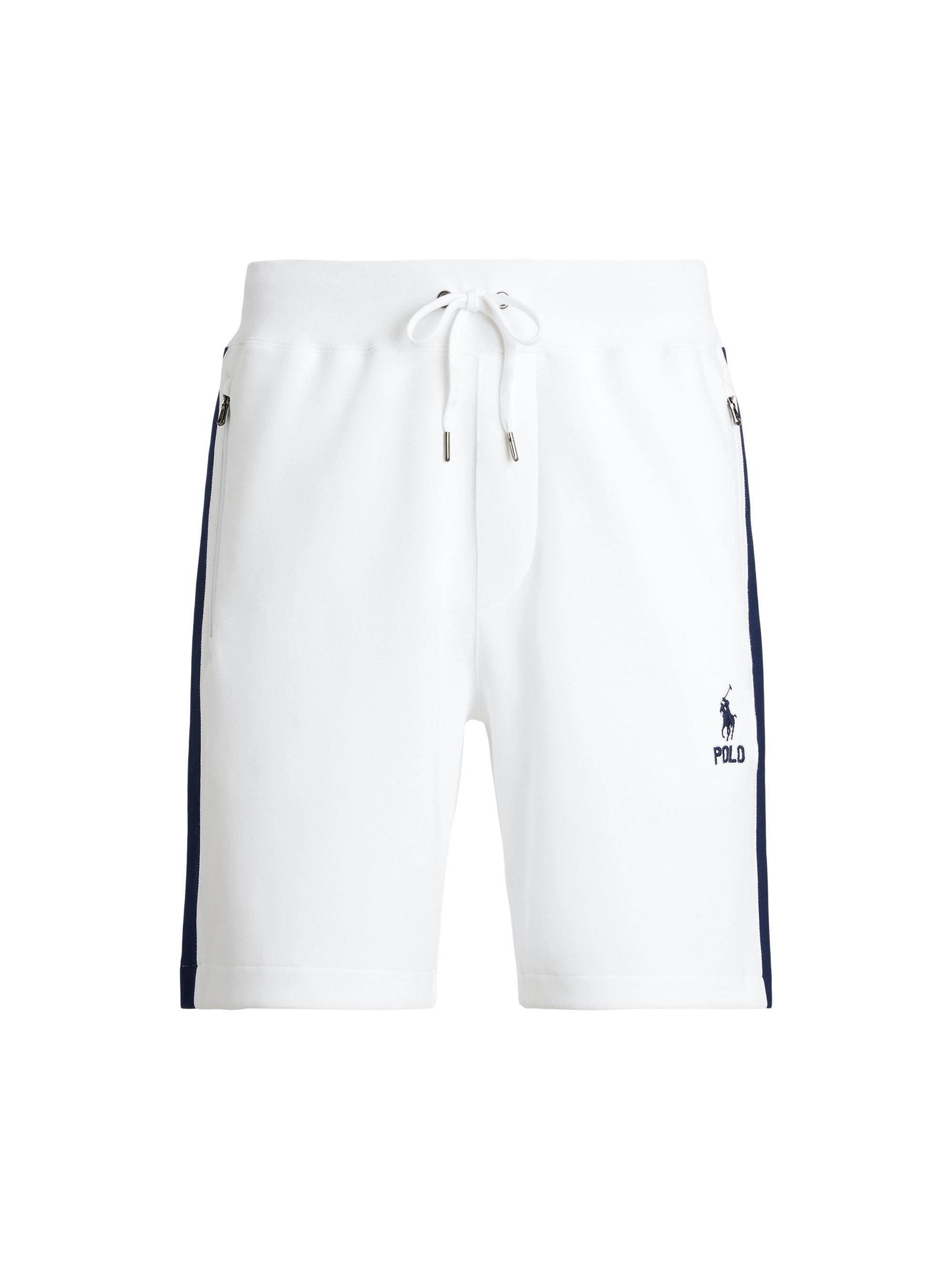 Polo Ralph Lauren Men's Striped Cotton-Blend Shorts - White Multi