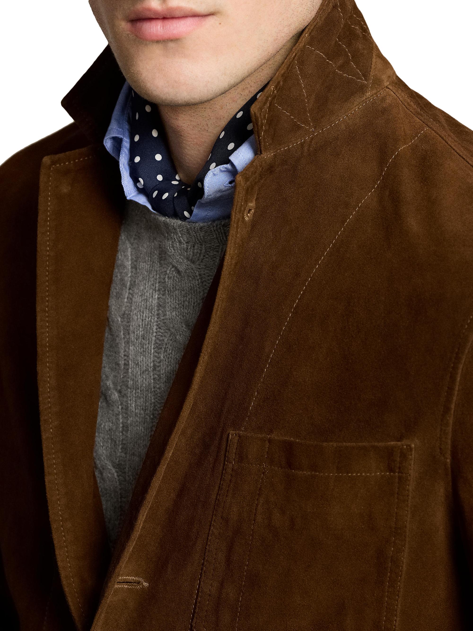 Polo Ralph Lauren Suede Sport Jacket | Saks Fifth Avenue