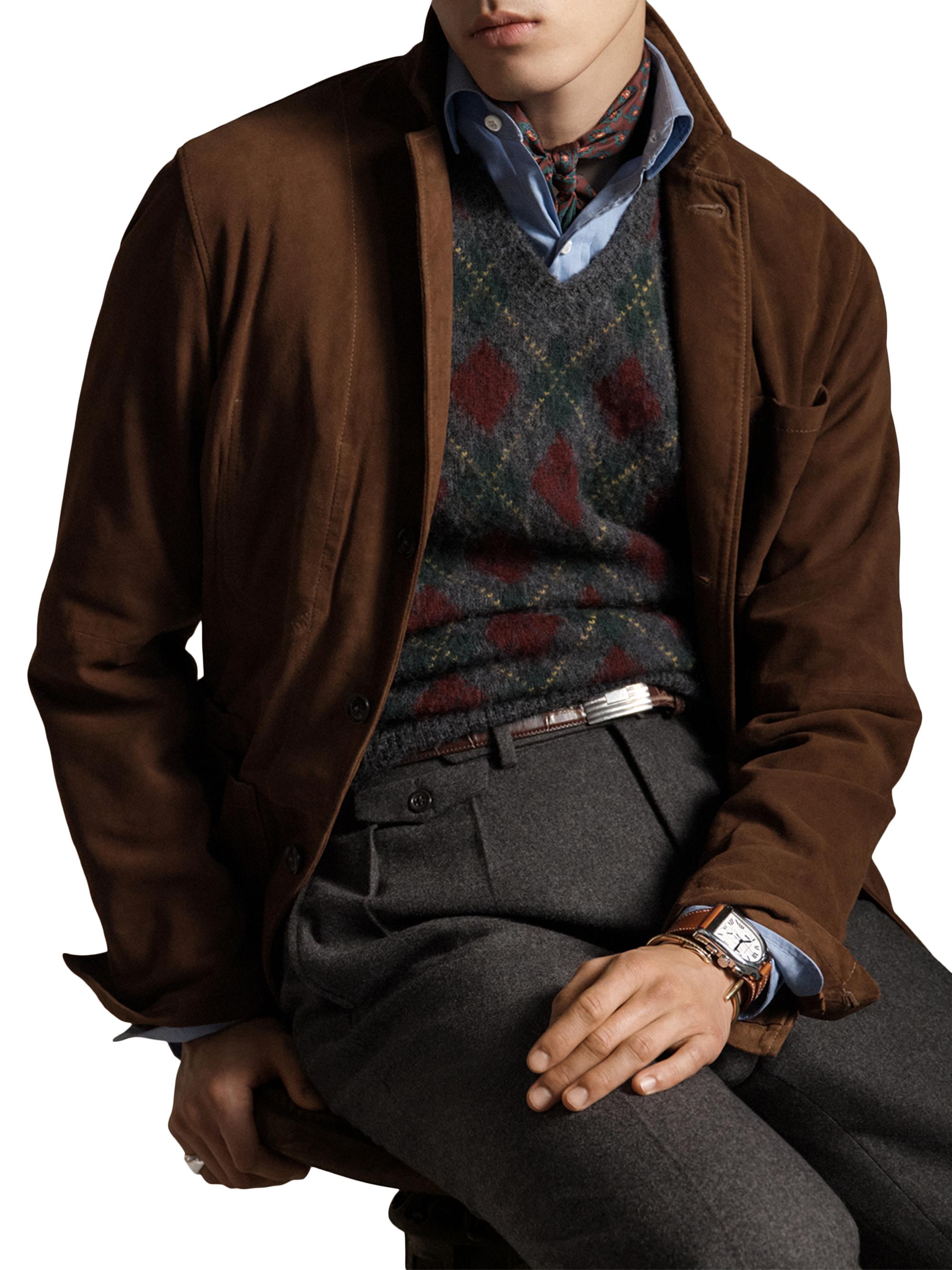 ジャケット・アウター Polo Ralph Lauren Suede Half Coat S Polo Ralph Lauren Suede Sport Jacket | Saks Fifth Avenue