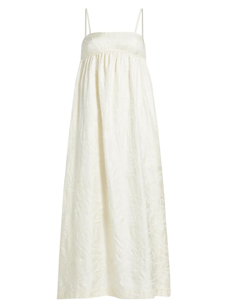 ワンピース Loulou Studio DRESS (ARUBA IVORYIVORY) Loulou de Saison Aruba Rib-Lace Knit Dress | Saks Fifth Avenue