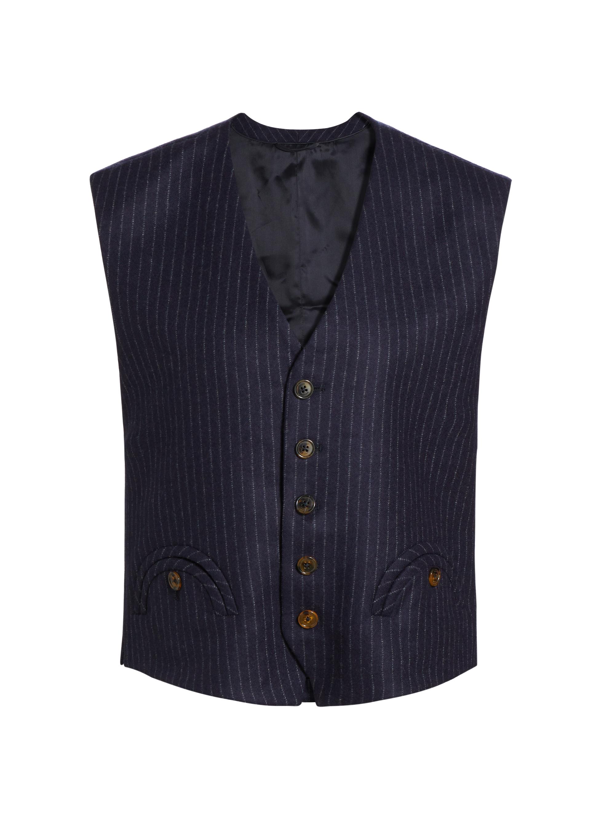 Blazé-Milano Women's Lady Maud Feral Vest - Navy