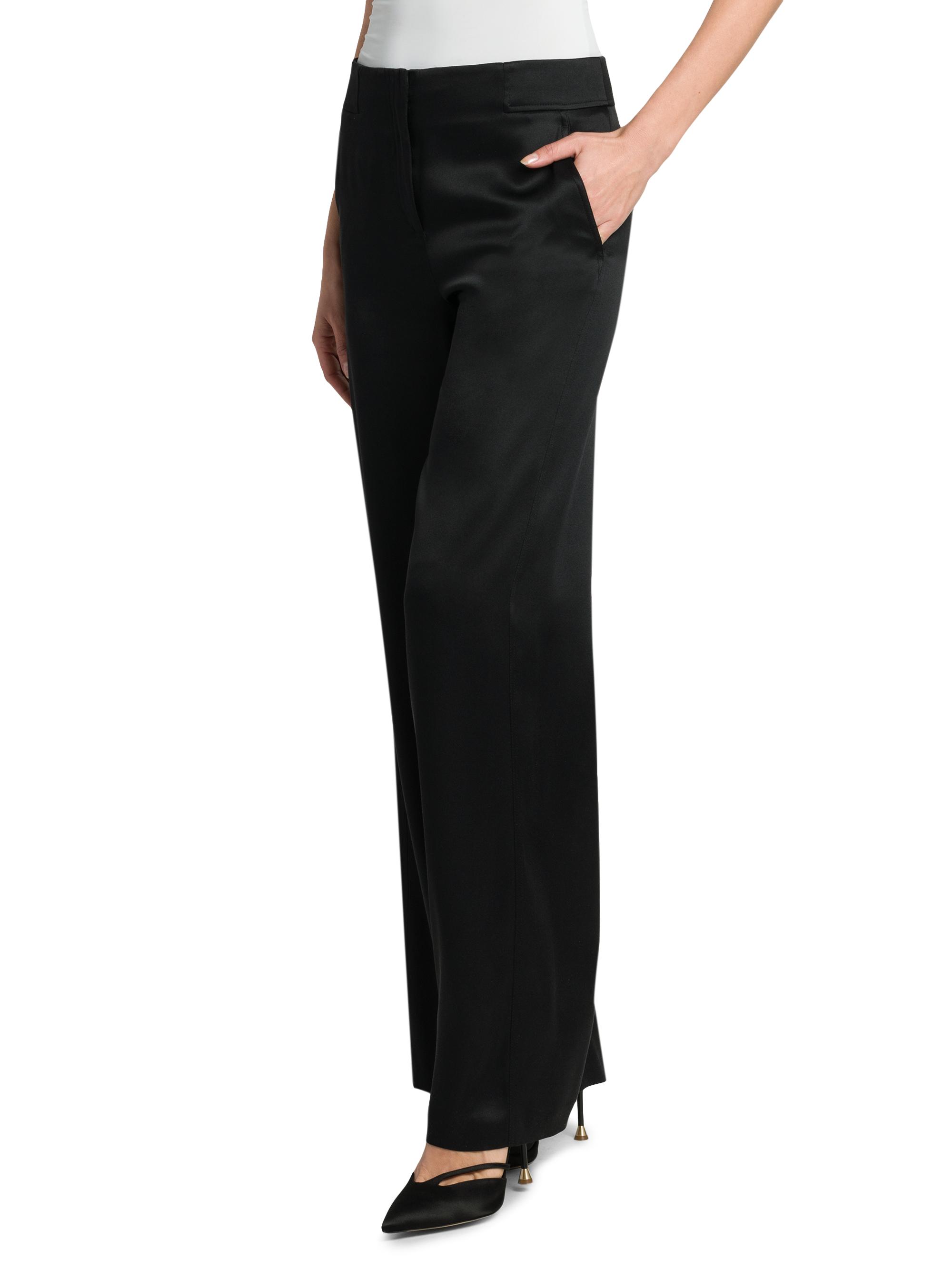 Giorgio Armani Silk Straight-Leg Pants | Saks Fifth Avenue
