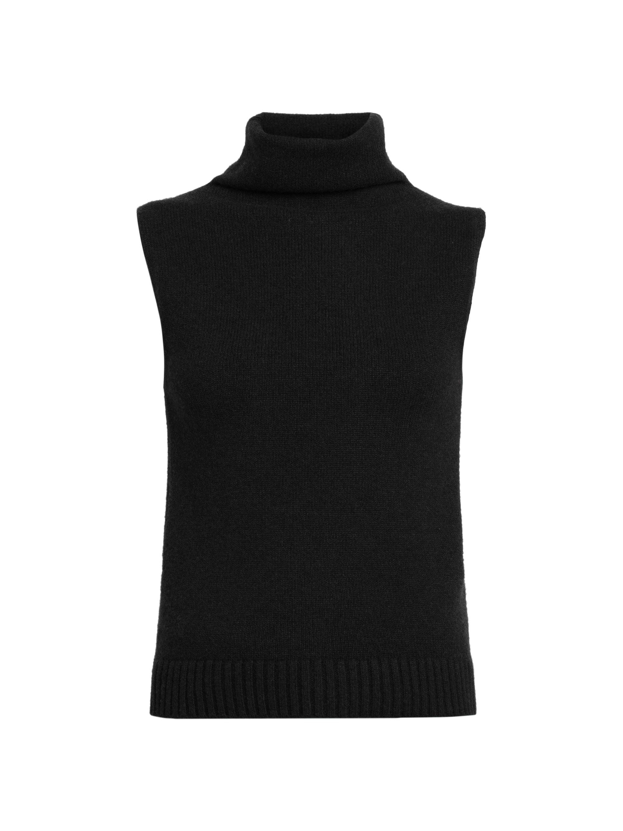 Philosophy di Lorenzo Serafini Women's Sleeveless Turtleneck Top - Black