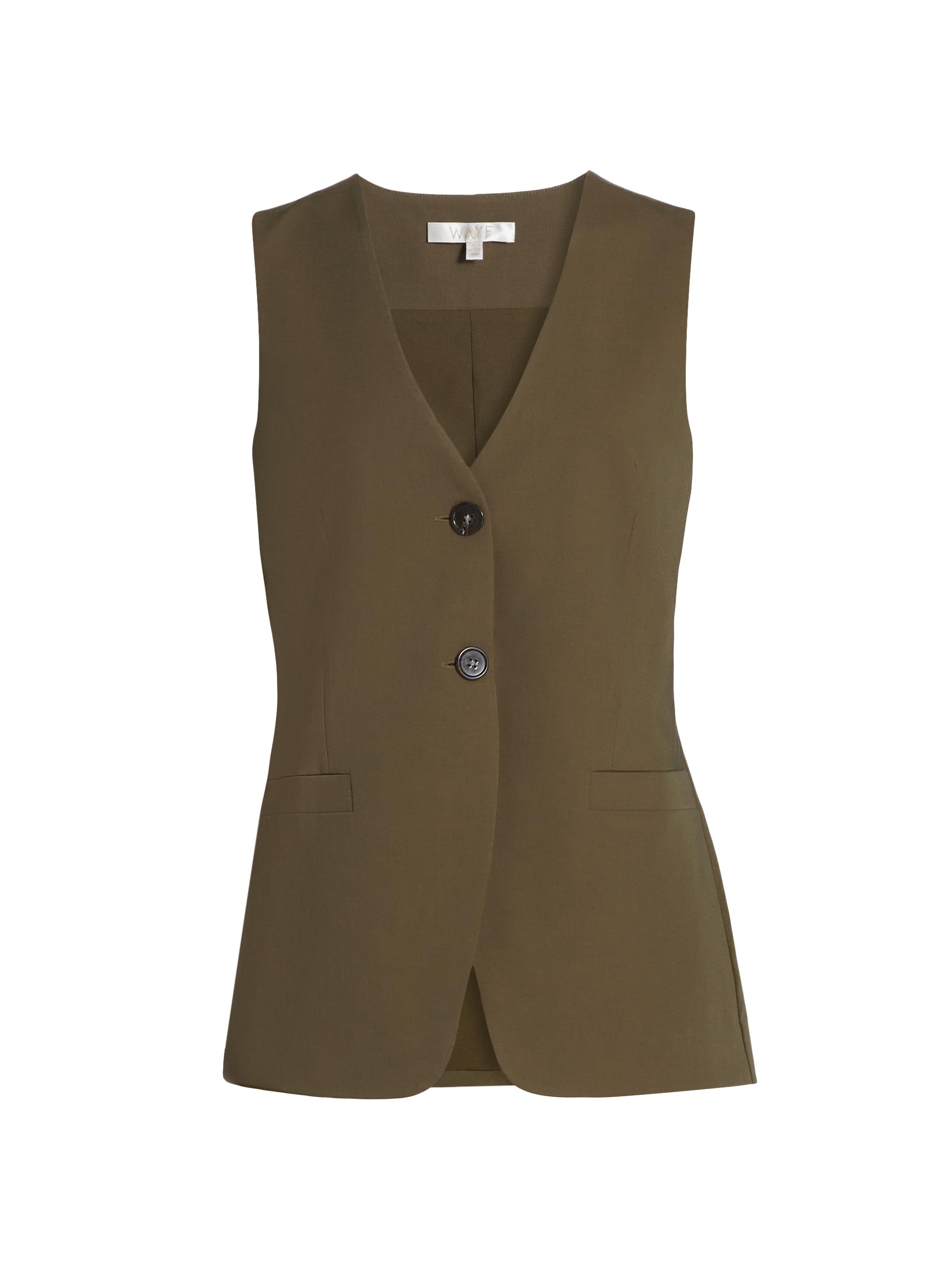 Wayf Women's James Vest - Olive