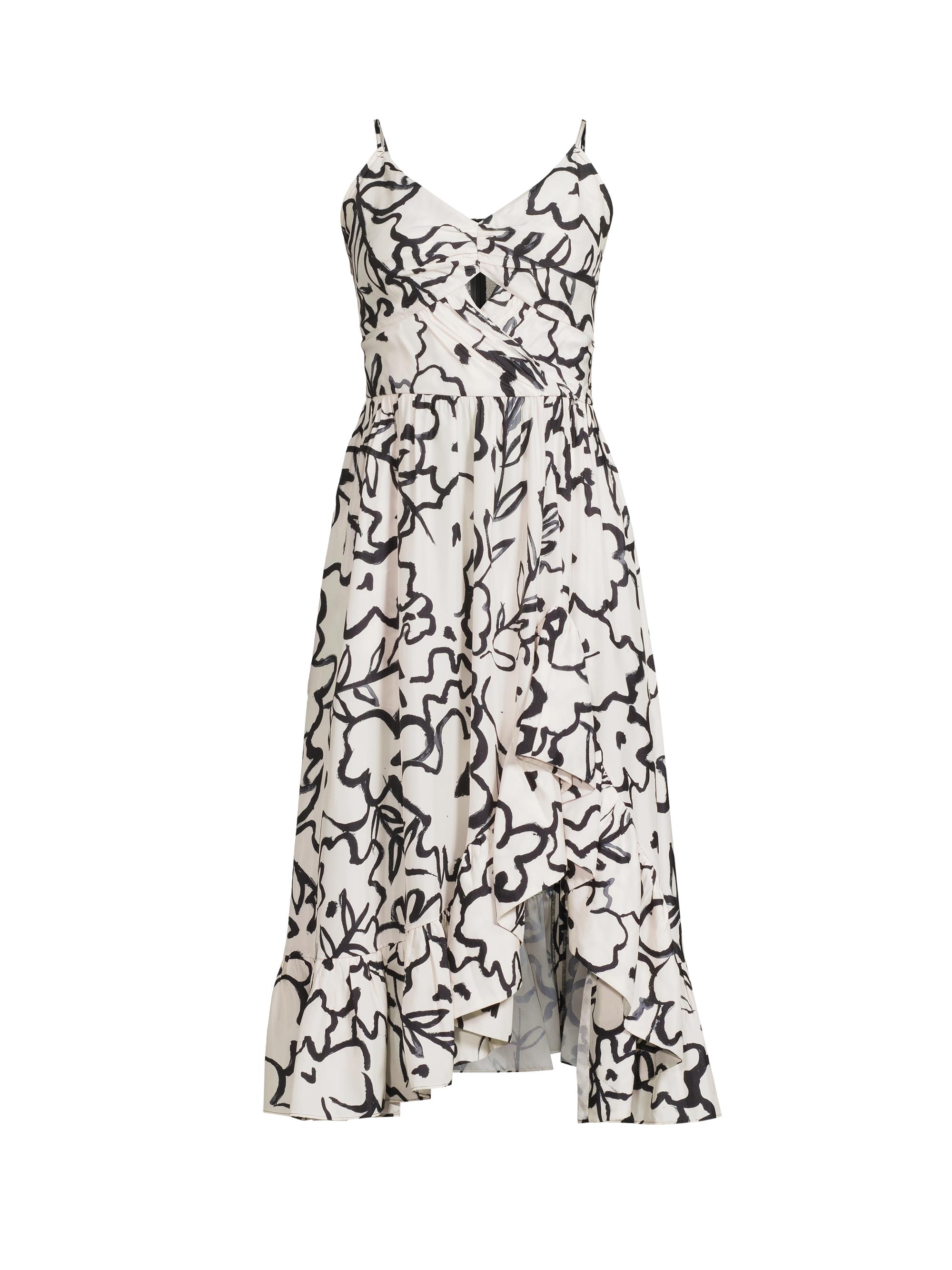 Hope for Flowers Women's Floral Sleeveless Midi-Dress - Painted Flowers