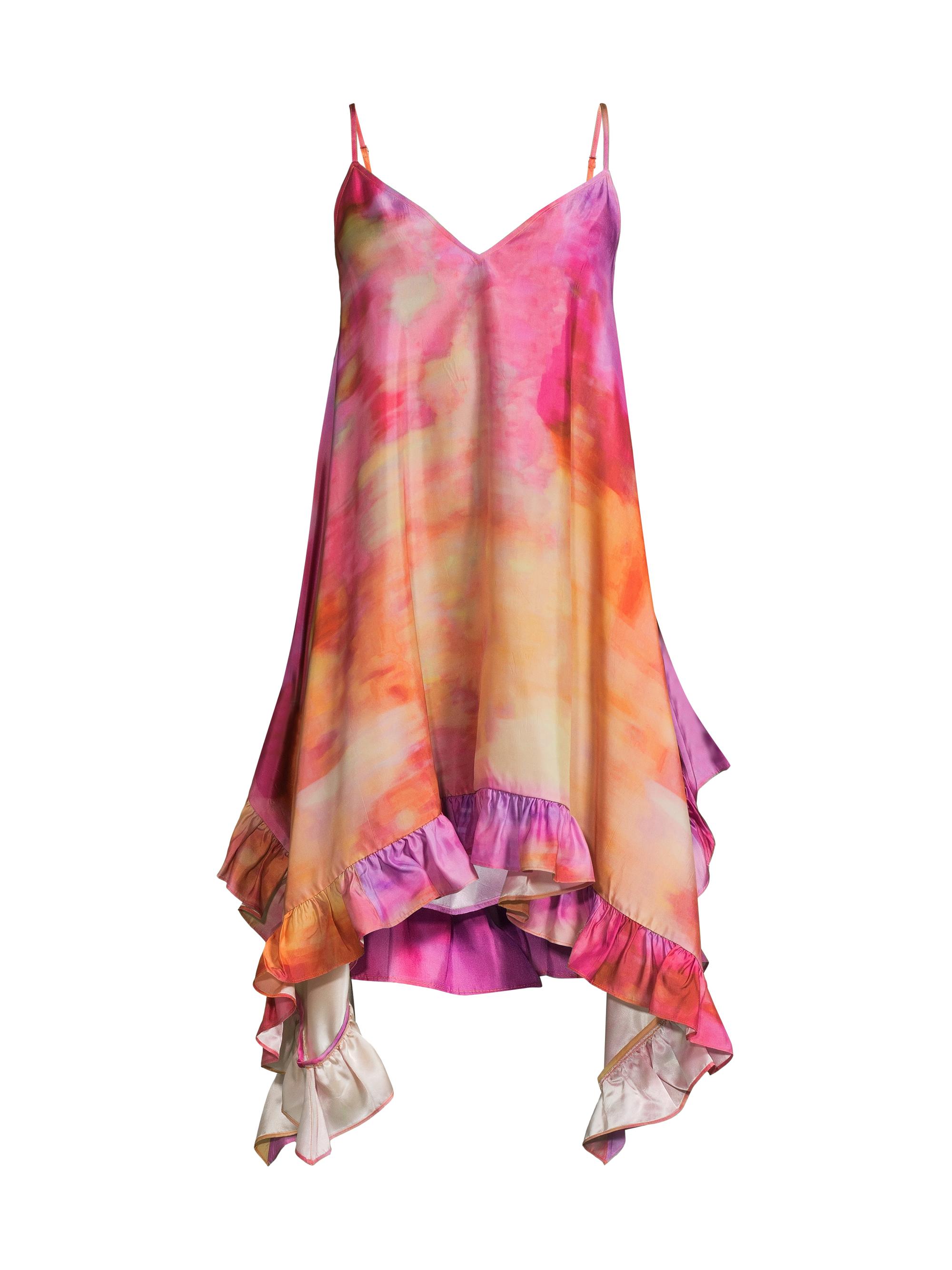 Hope for Flowers Women's Floral Sleeveless Slip Minidress - Juicy Abstract