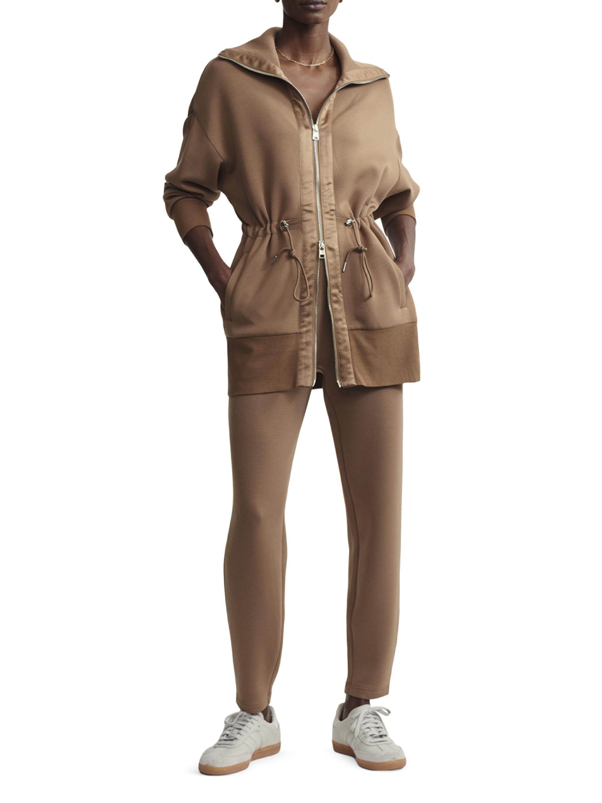 Varley Women's Ridgefield Longline Drawstring Jacket - Golden Bronze