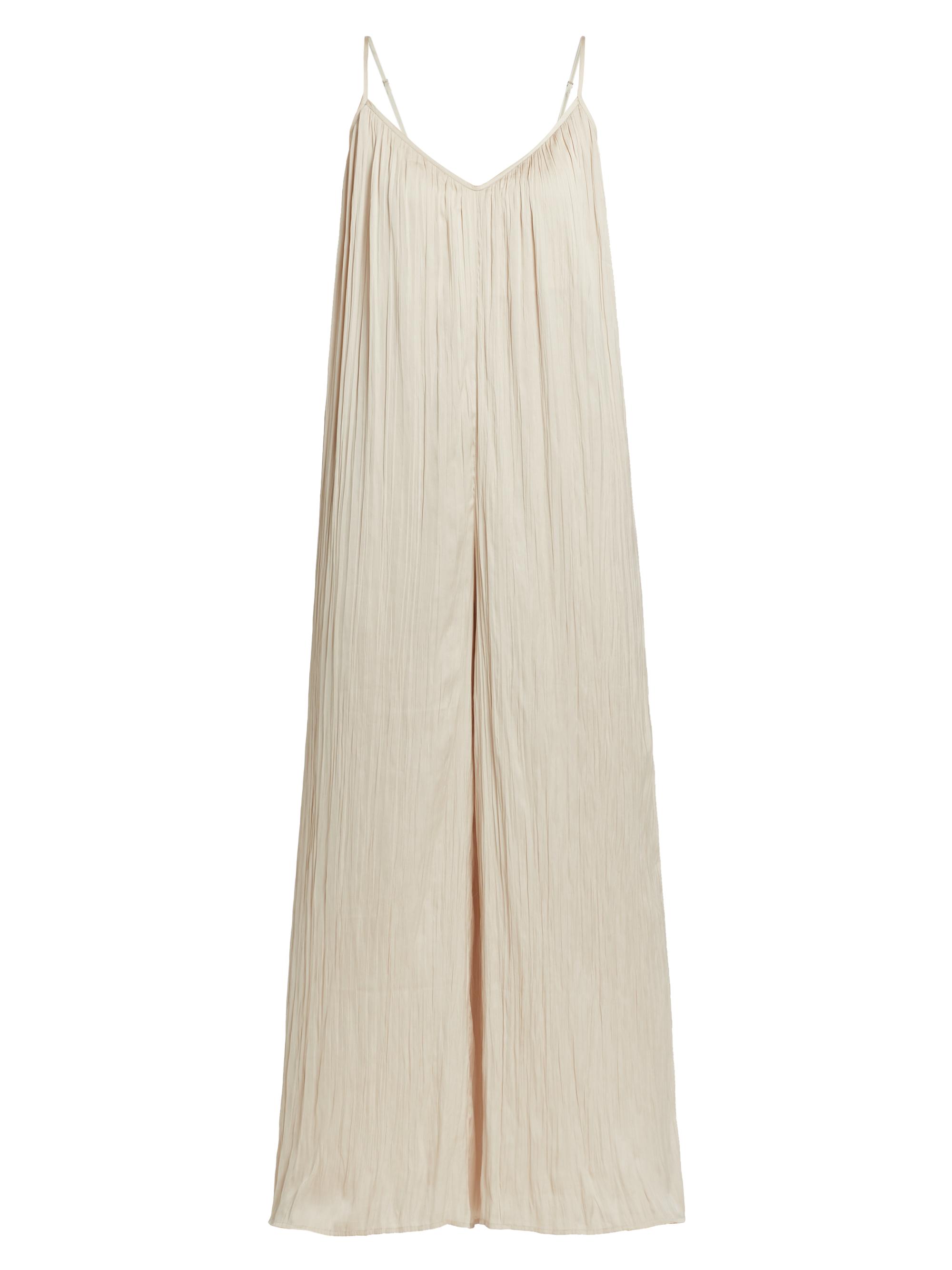 L'AGENCE Women's Hina Pleated Jumpsuit - Creme Brulee