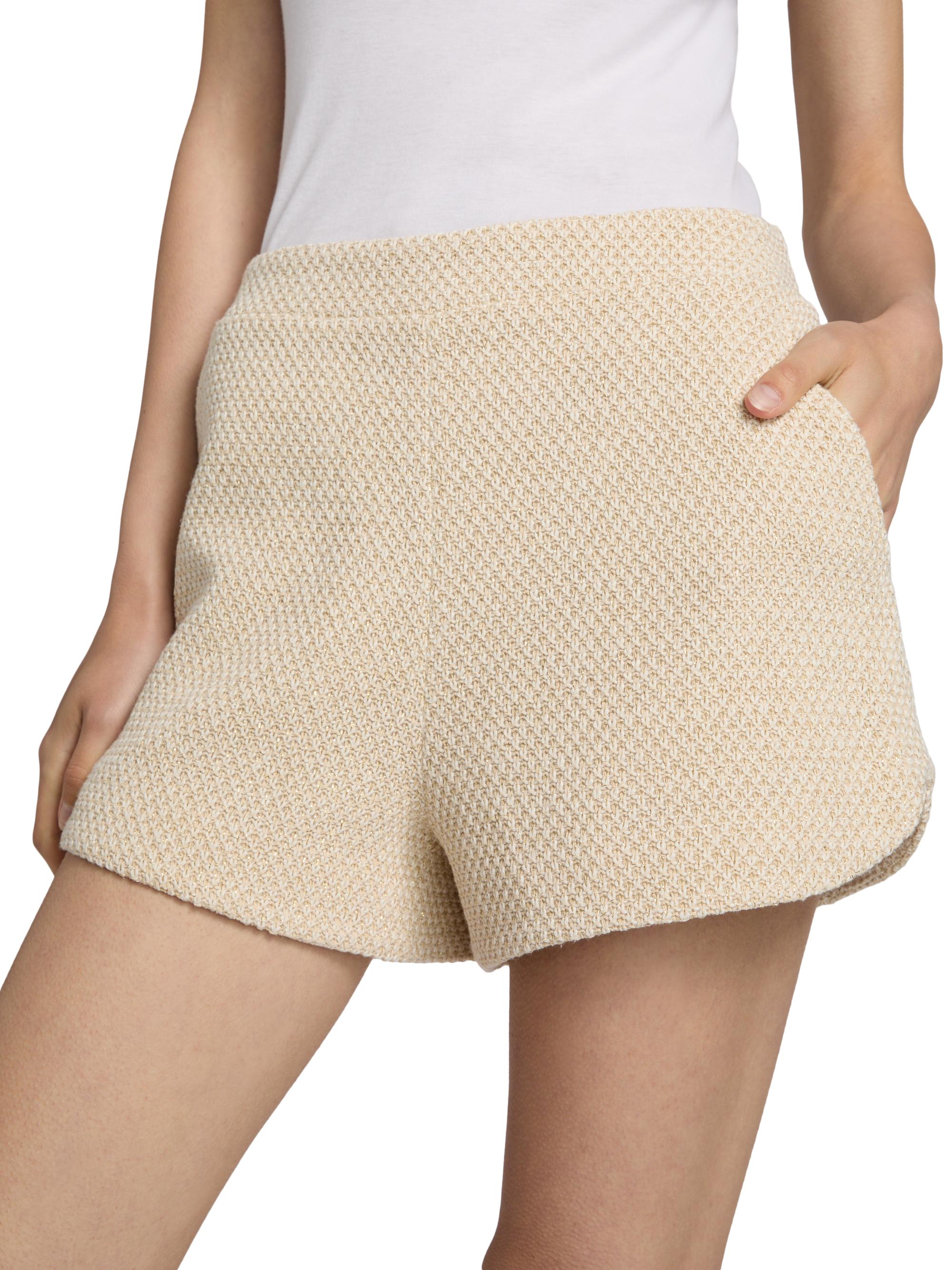L'AGENCE Radlee Knit Dolphin Shorts | Saks Fifth Avenue