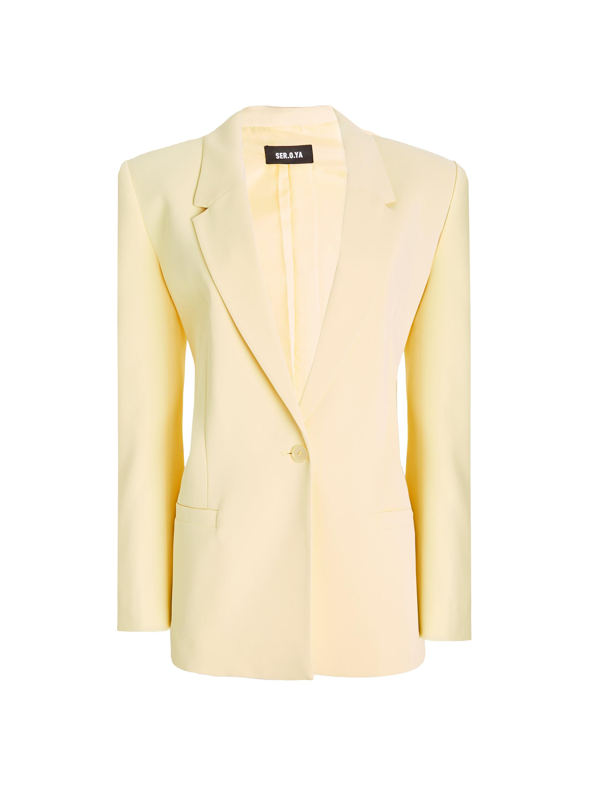 Ser.o.ya Women's Prudence Blazer - Butter