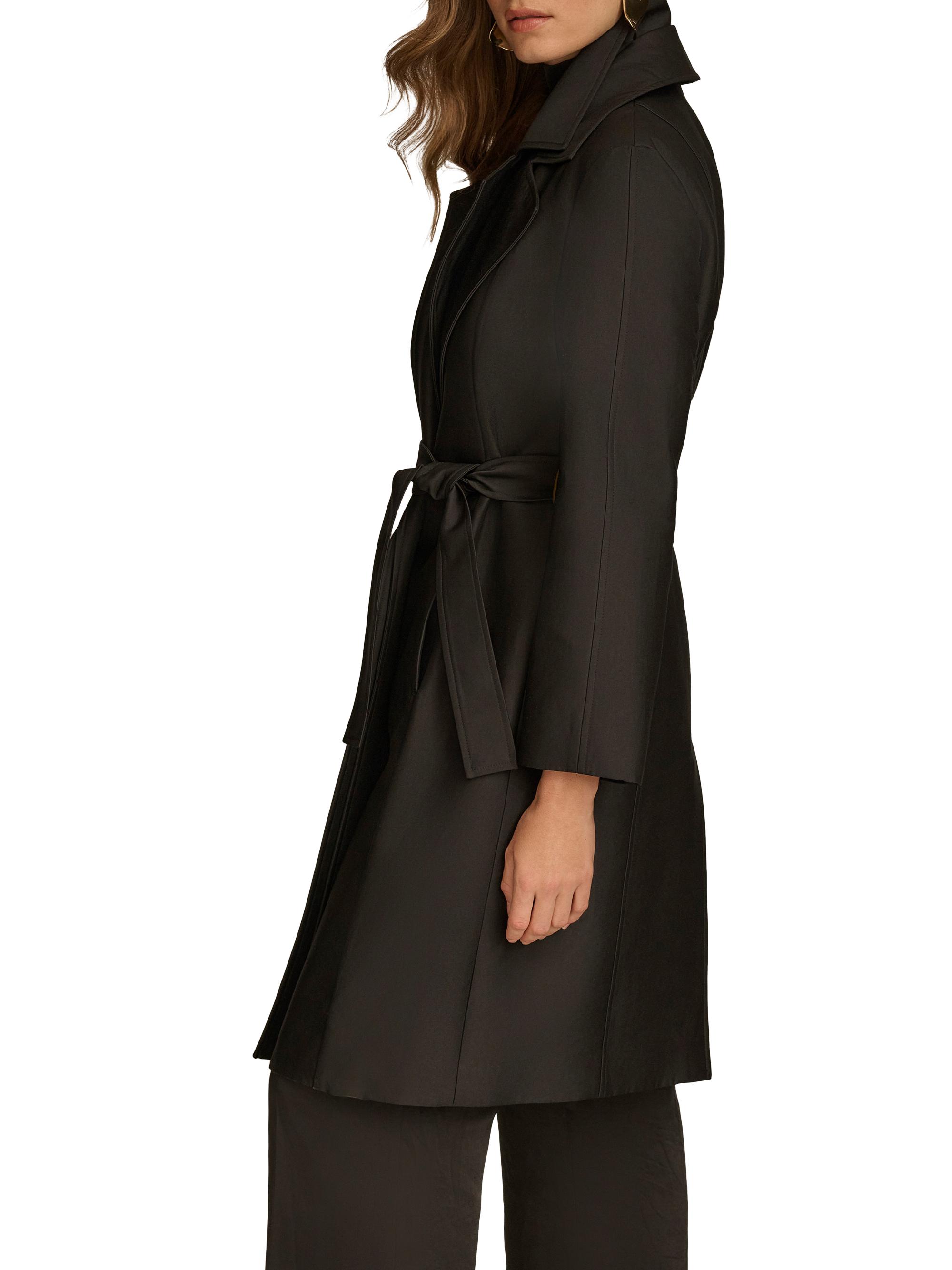 Donna Karan New York Double Collar Rain Trench Coat | Saks Fifth