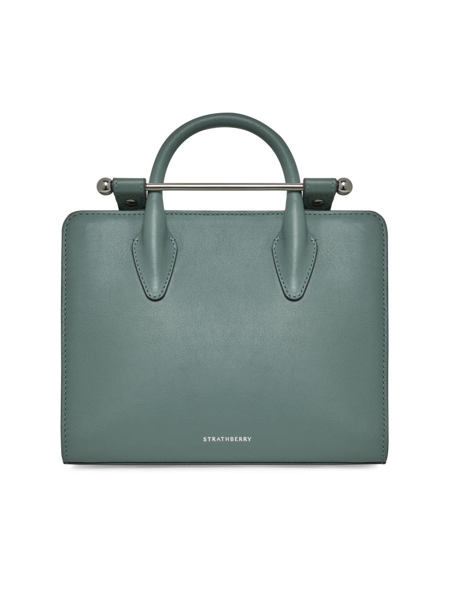 Strathberry Women's Mini Leather Tote Bag In Green