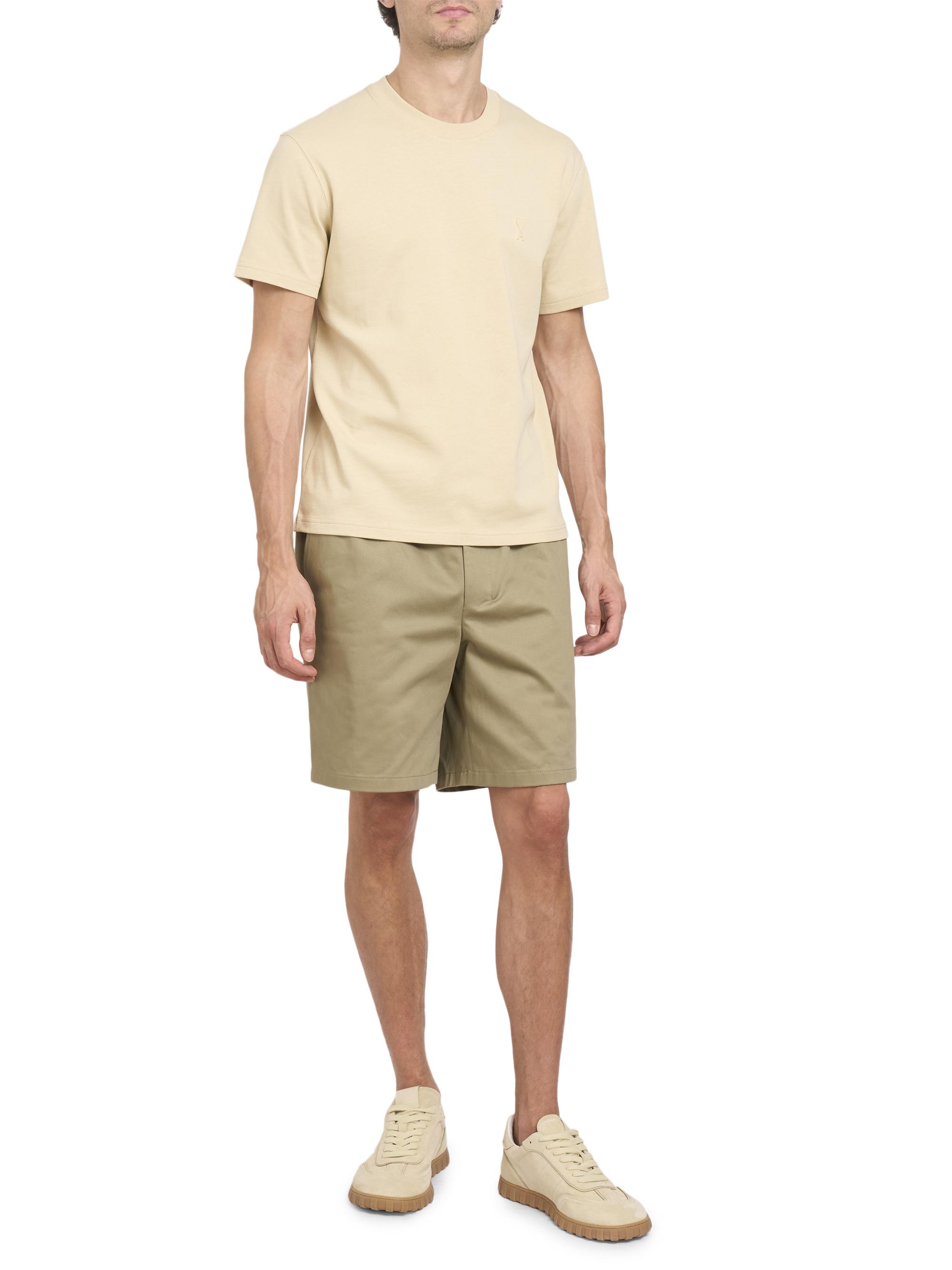 AMI paris 最終最安値‼︎ AMI PARIS (アミパリス) 胸ロゴ クルーネック ニット AMI DE COEUR