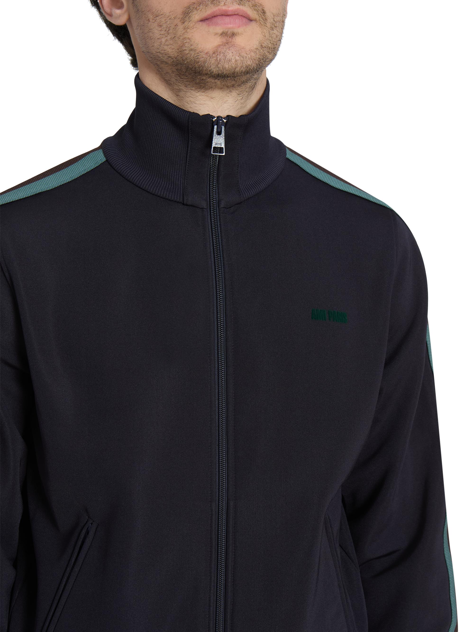 Ami フリスビー AMI PARIS Logo-Embroidered Cotton-Jersey Hoodie for Men | MR PORTER