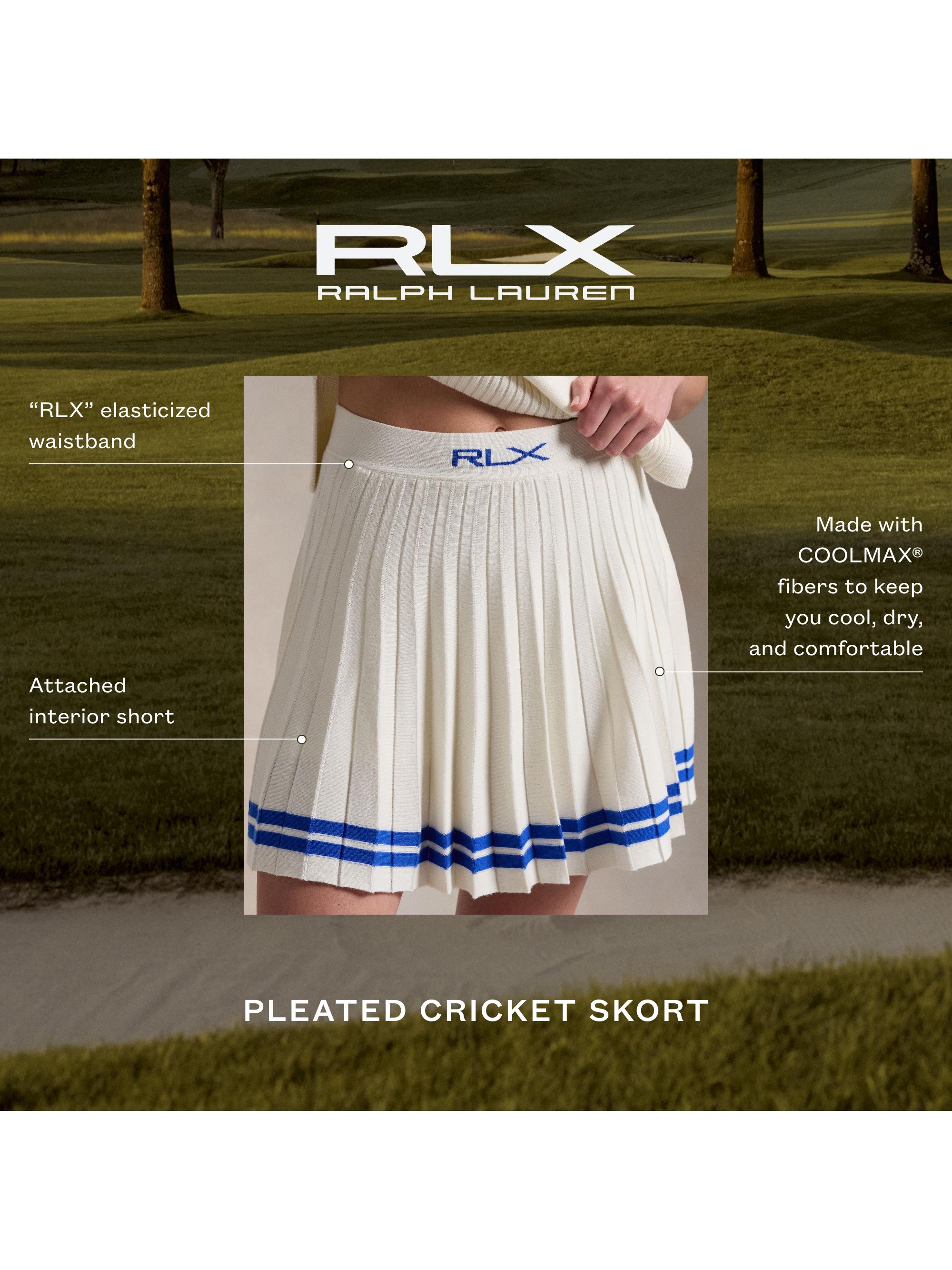 ラルフローレンゴルフスカート プリーテッドクリケット スコートFW25-2758 ラルフローレン レディース ゴルフウェア スカート 秋 冬